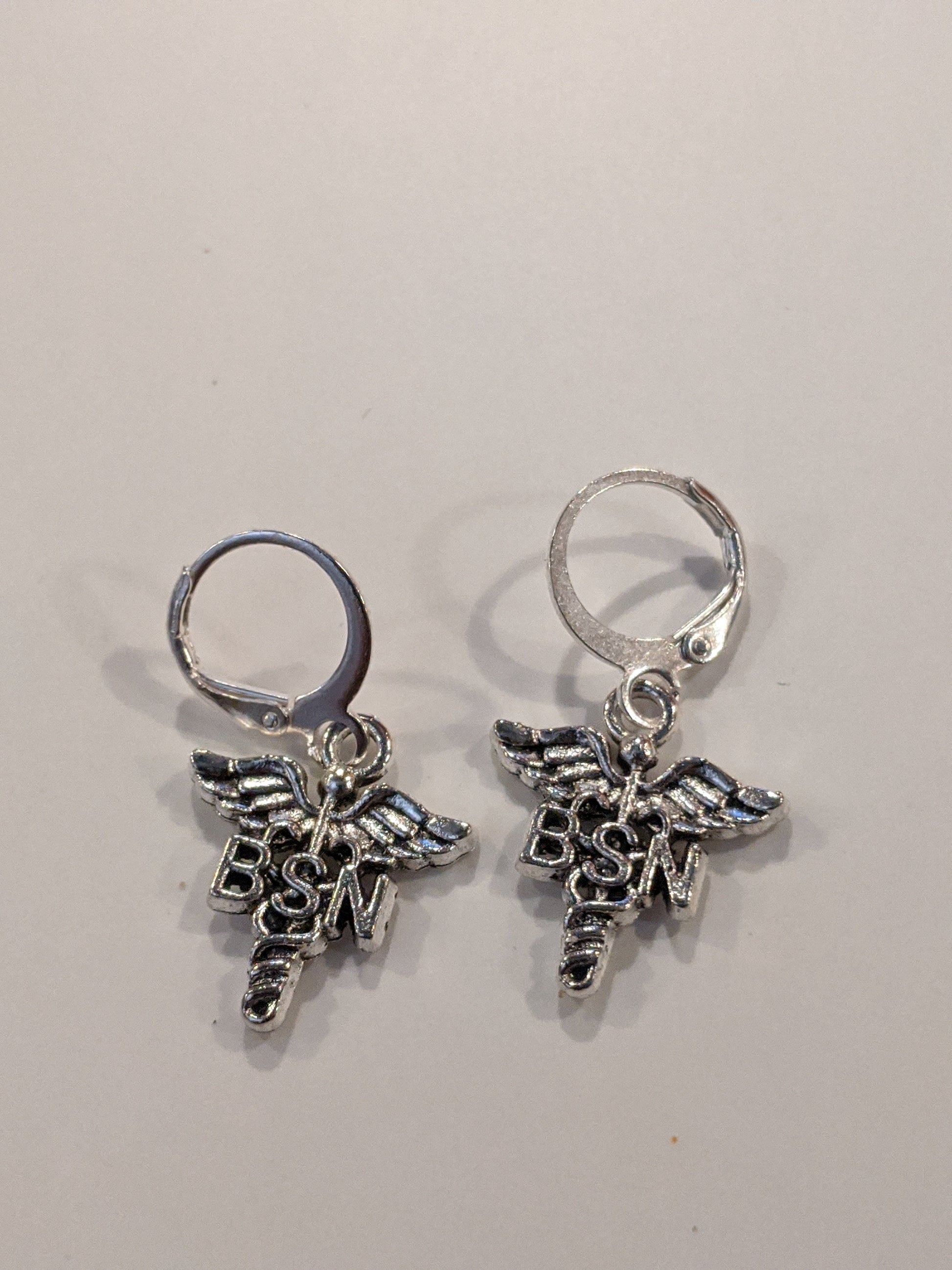 BSN Earrings Dangle Earrings Dragon & Wolf Designs