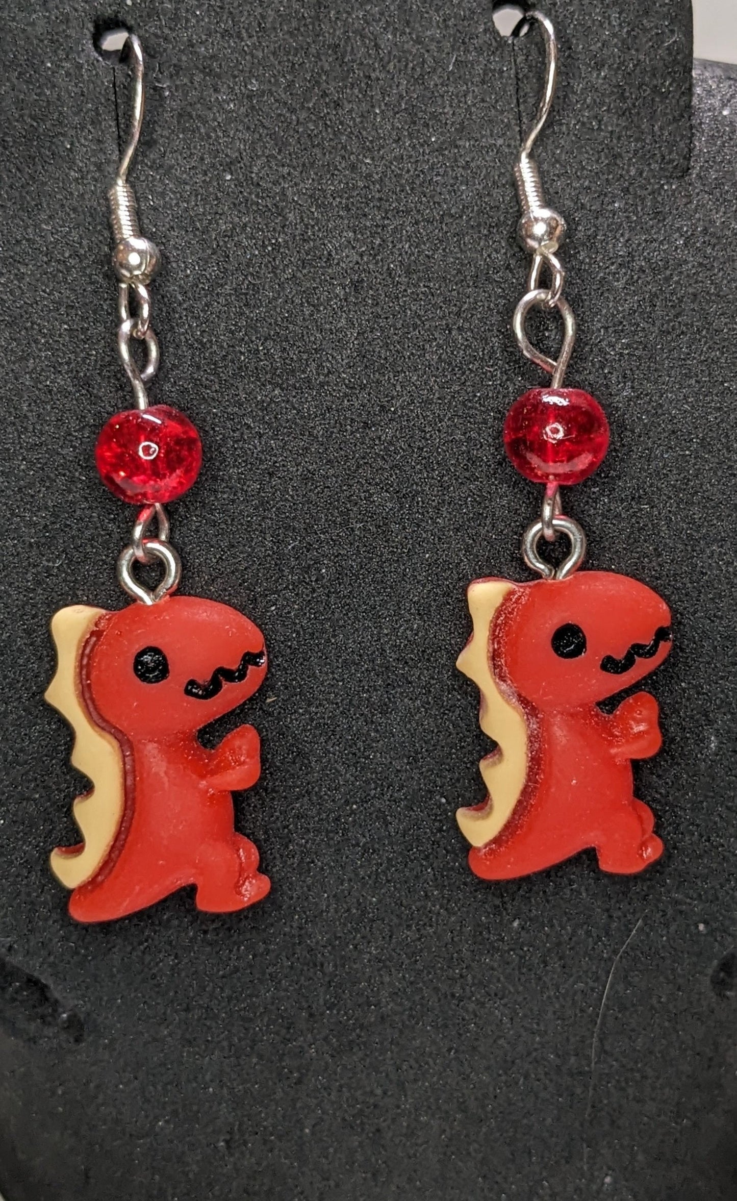 Jurassic Cute Dinosaur Dangle Earrings