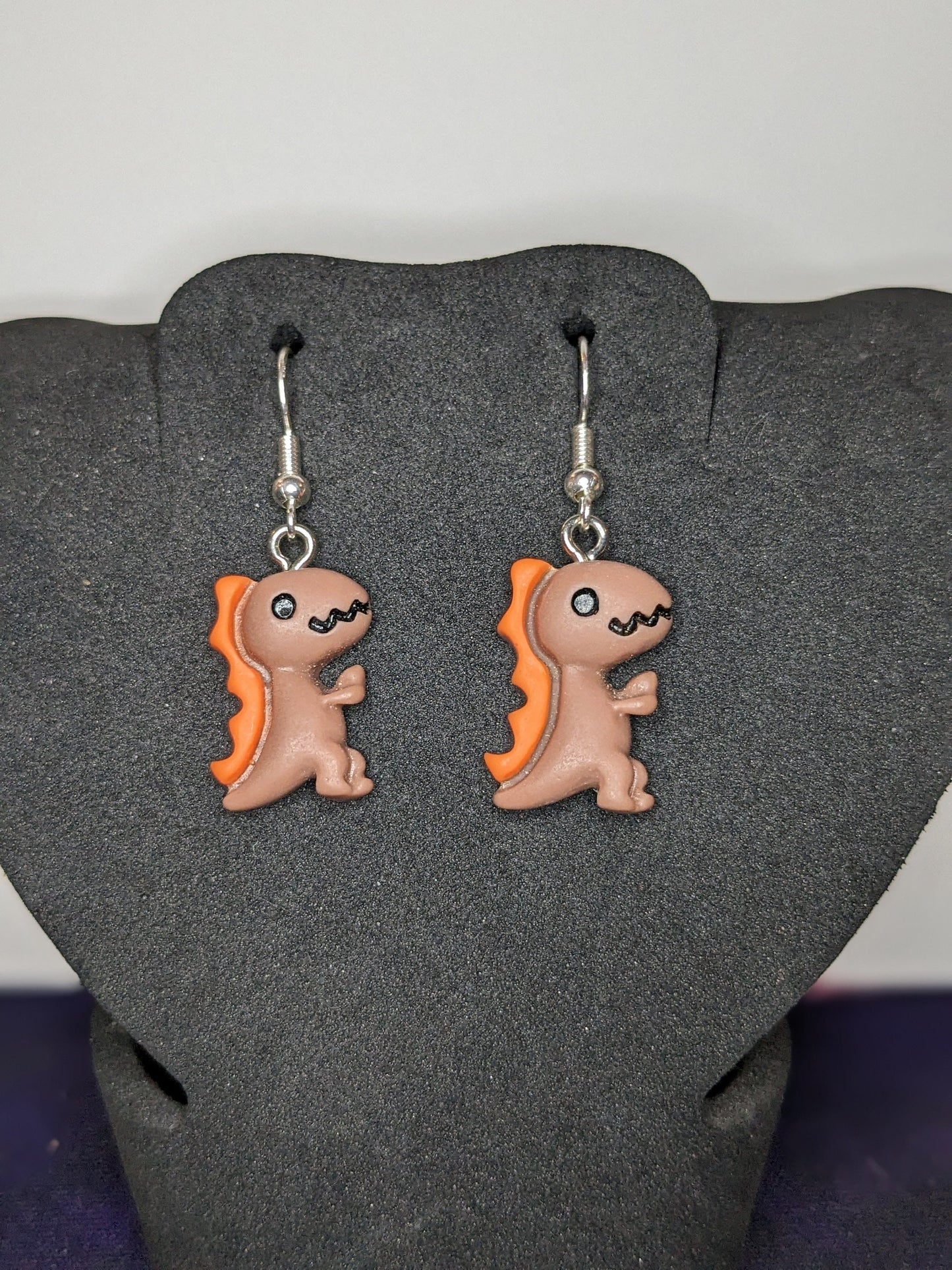 Jurassic Cute Dinosaur Dangle Earrings