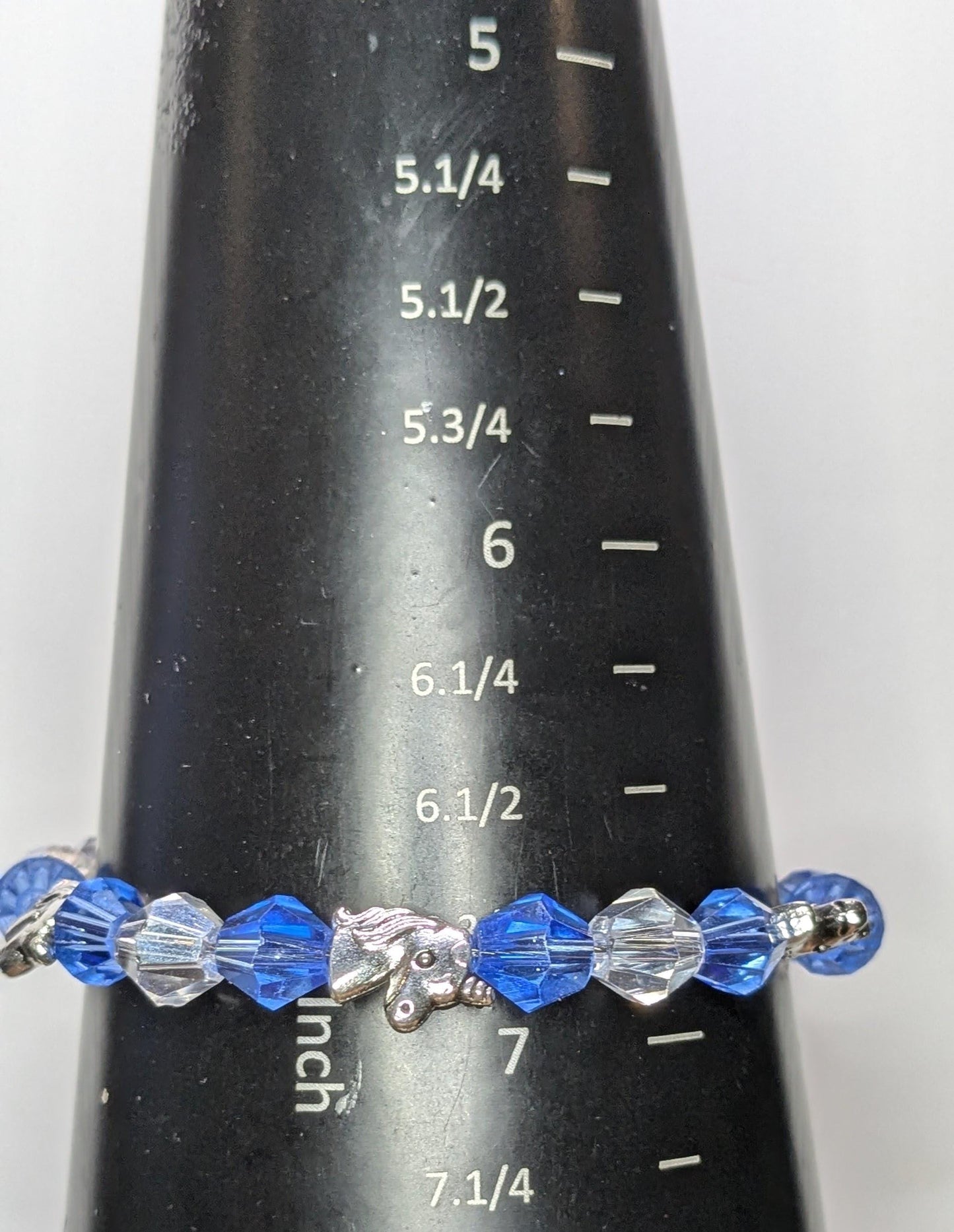 Sparkly Unicorn Beaded Bracelet