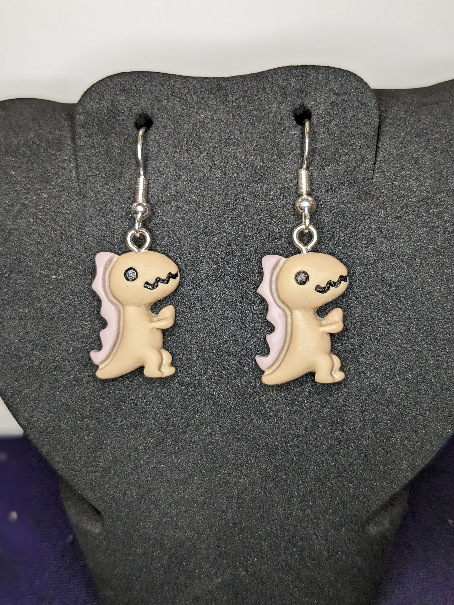 Jurassic Cute Dinosaur Dangle Earrings