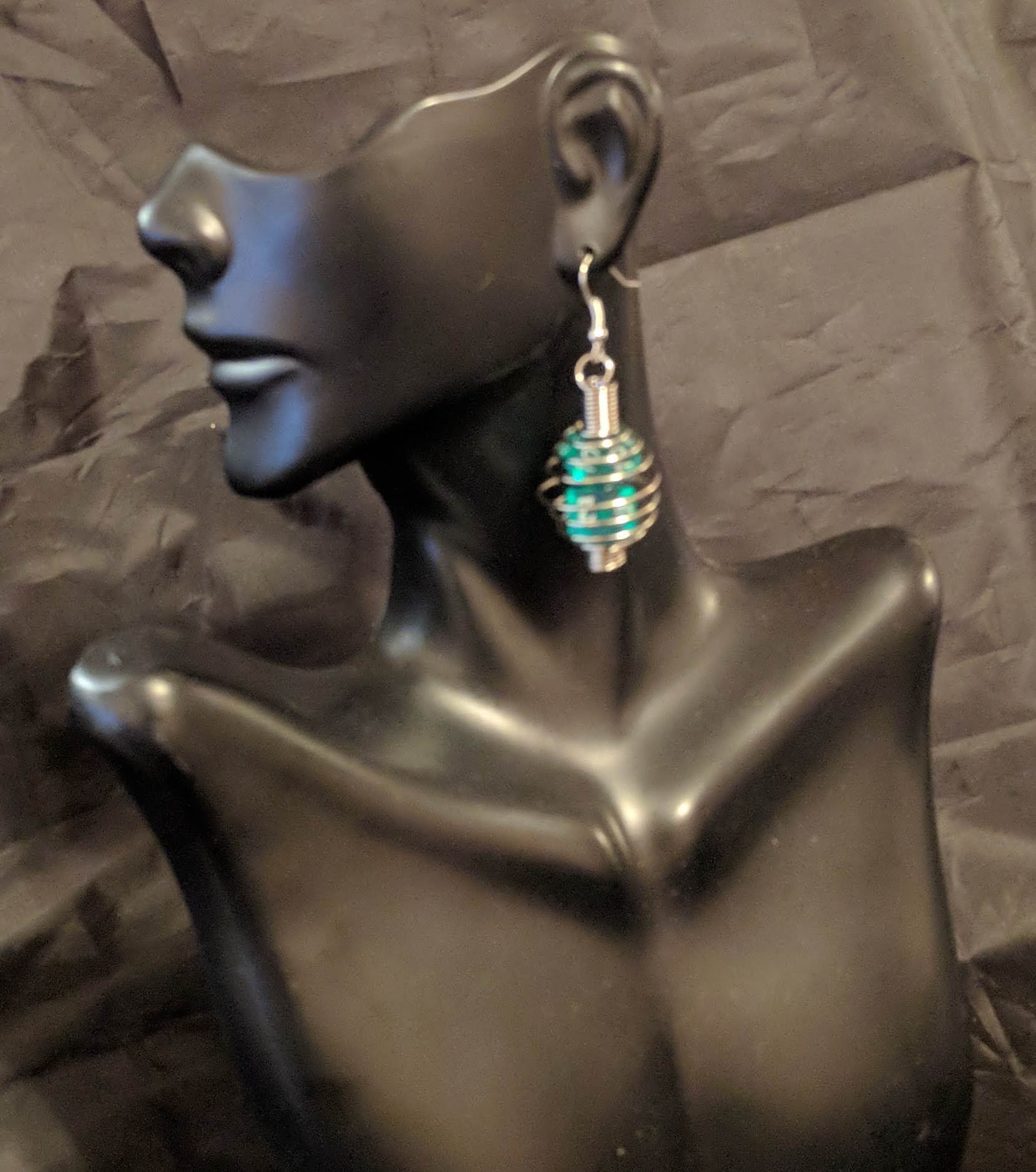 Gaming Dice Dangle Earrings Dangle Earrings Dragon & Wolf Designs