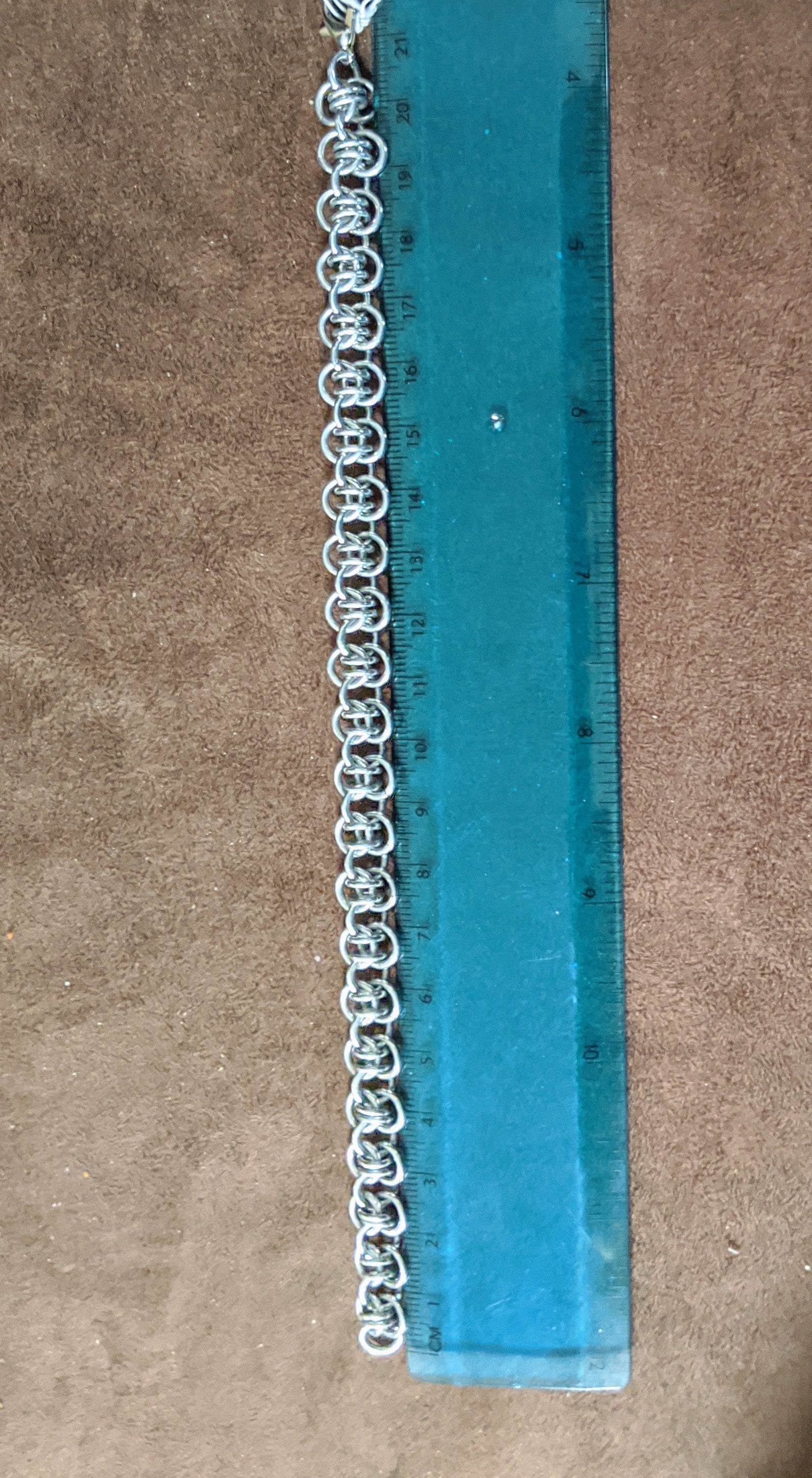 Chainmail anklets Chainmail Anklets Dragon & Wolf Designs