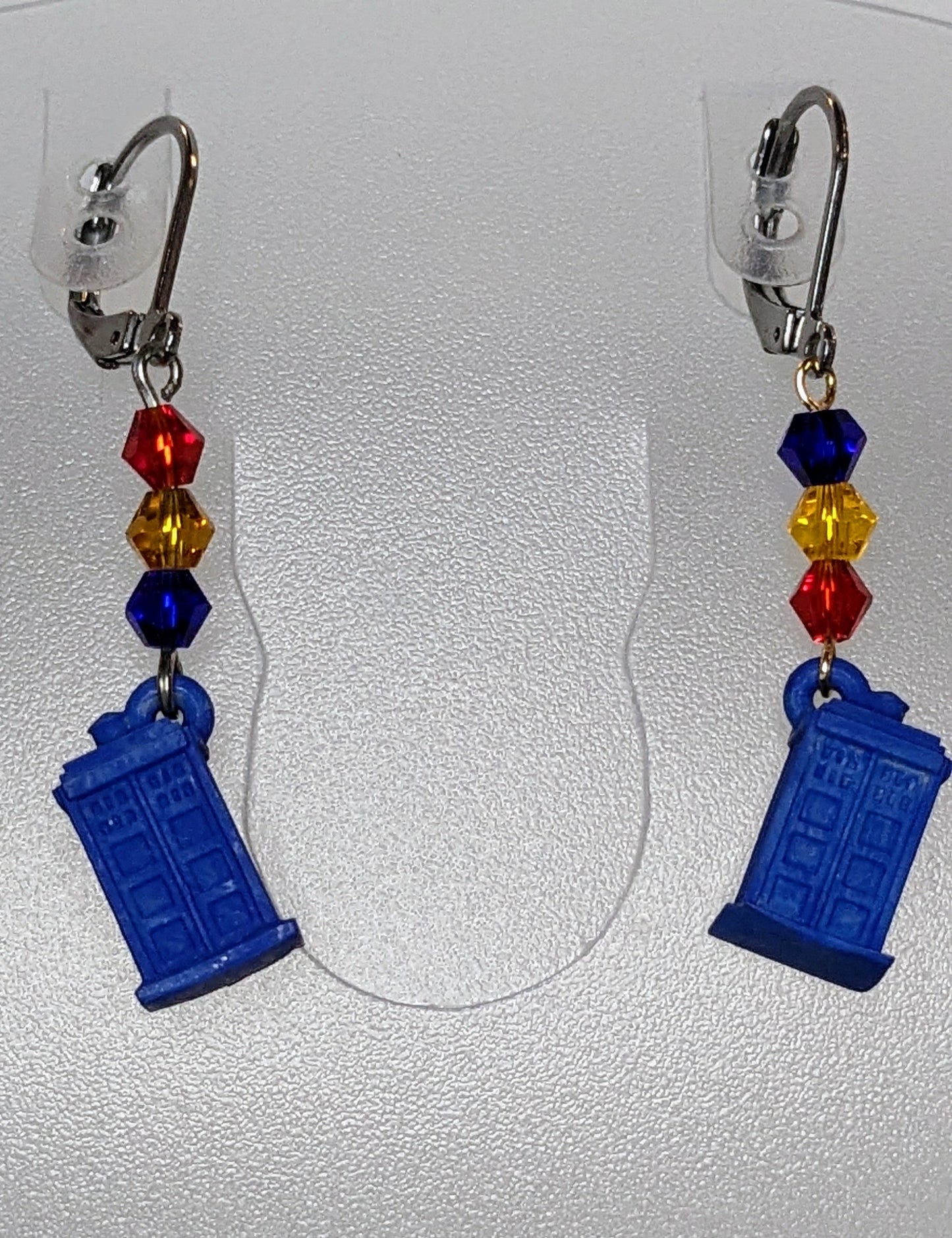 Police Call Box Earrings