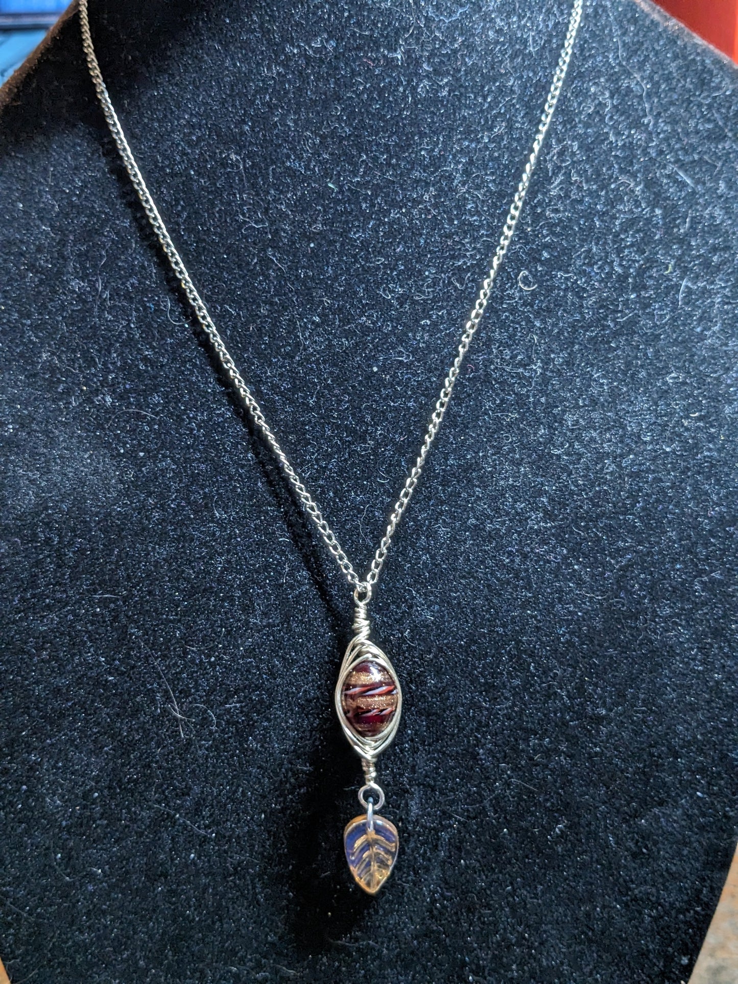 One-of-a-Kind Wire Wrapped Pendant