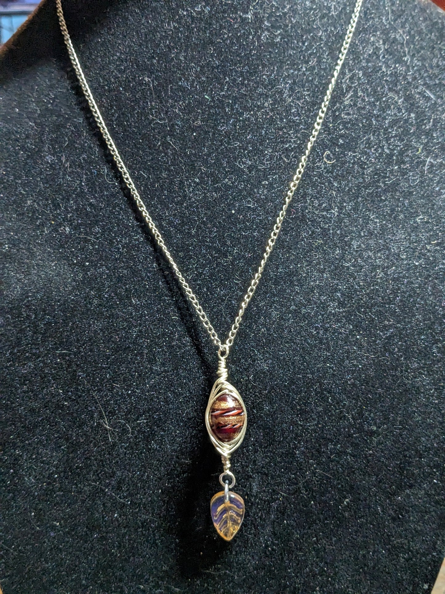 One-of-a-Kind Wire Wrapped Pendant
