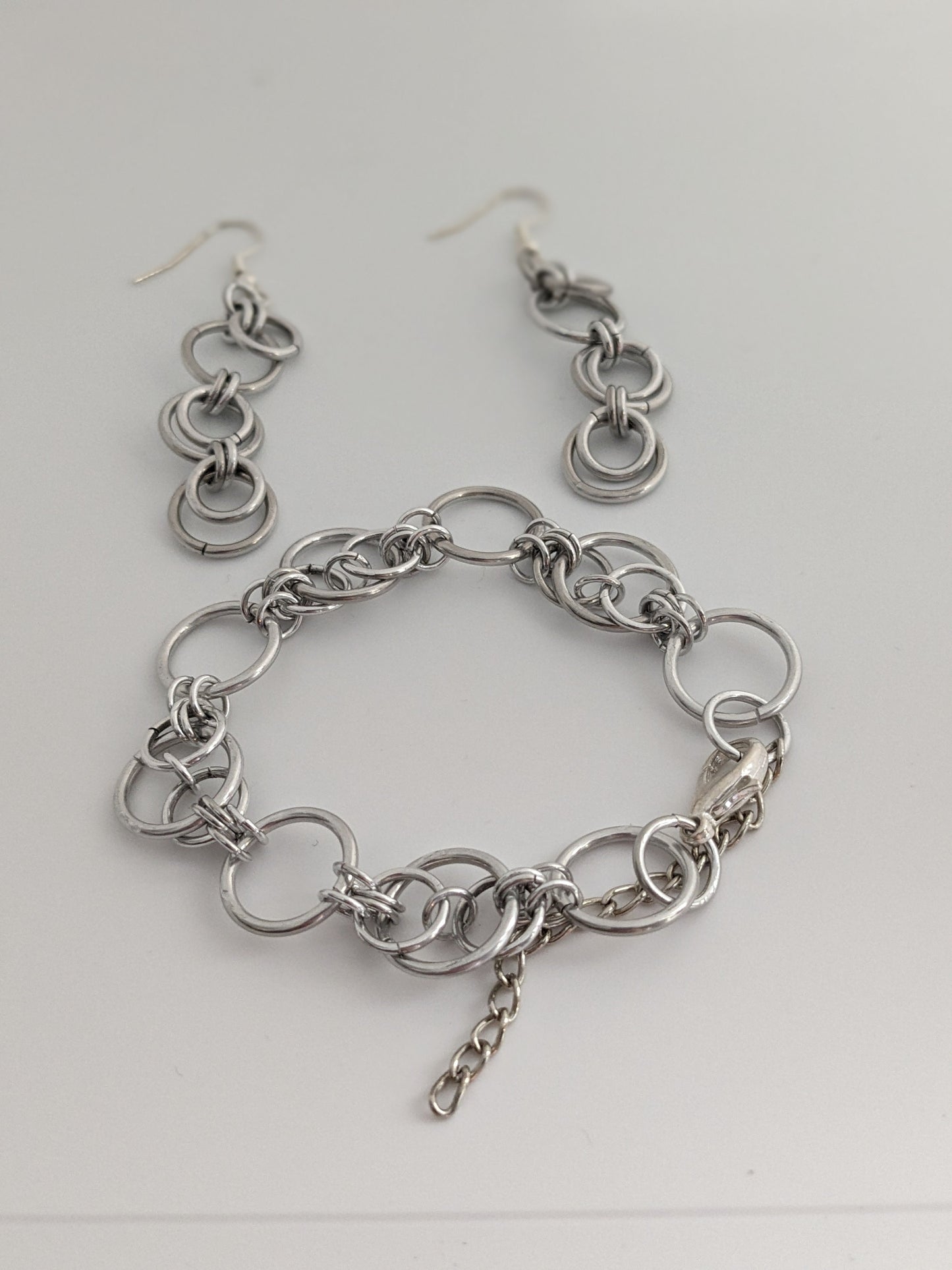 Moon Touched Chainmail Jewelry Set