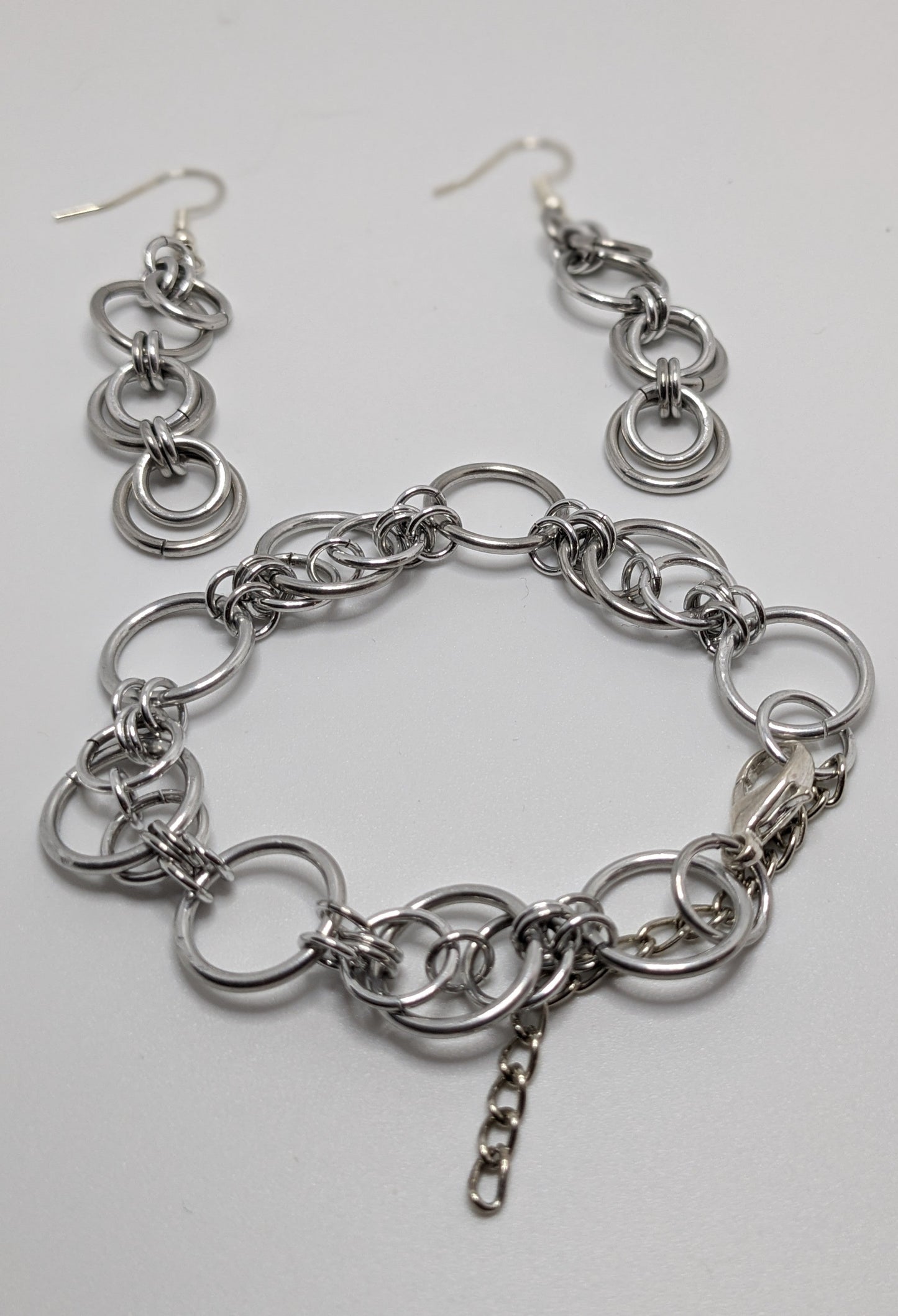 Moon Touched Chainmail Jewelry Set