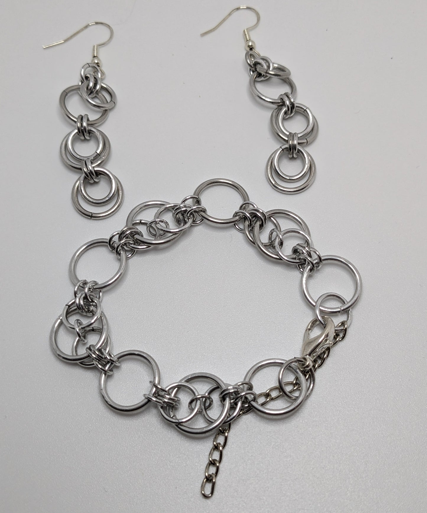 Moon Touched Chainmail Jewelry Set