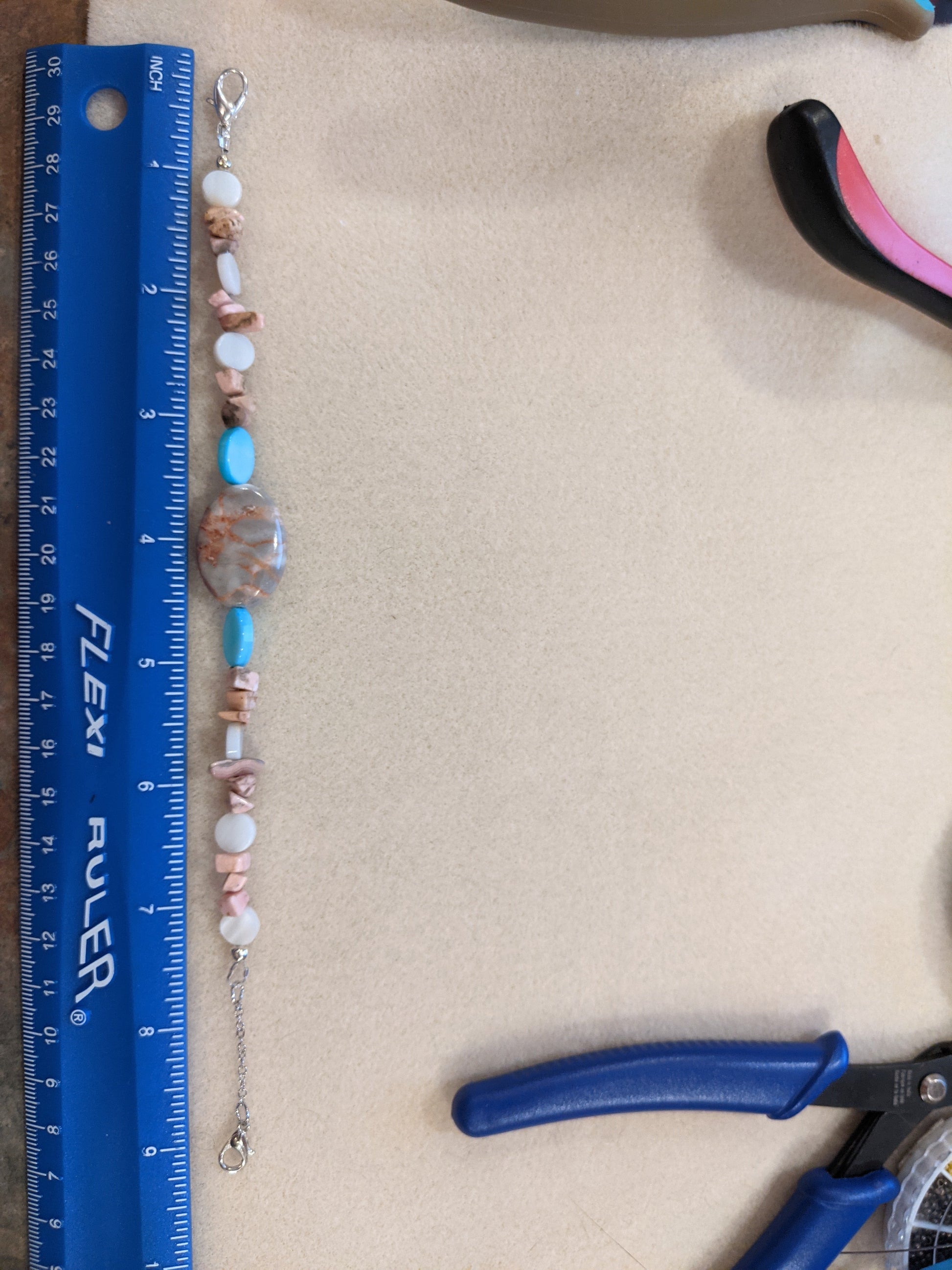 Natural Gemstone Bracelet Beaded Bracelets Dragon & Wolf Designs