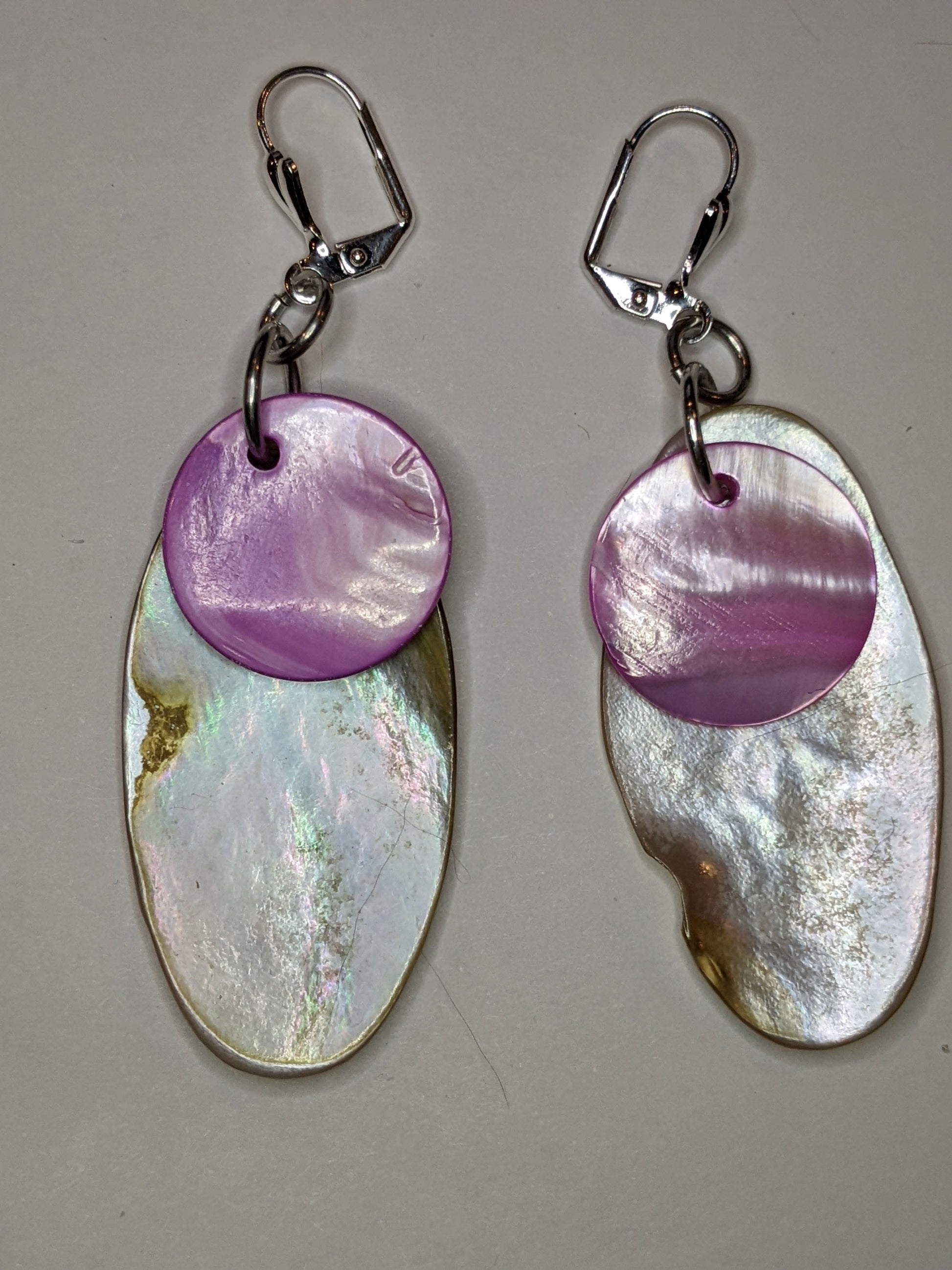 She Sells Sea Shells Dangle Earrings Dragon & Wolf Designs