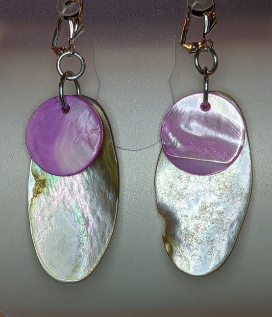 She Sells Sea Shells Dangle Earrings Dragon & Wolf Designs