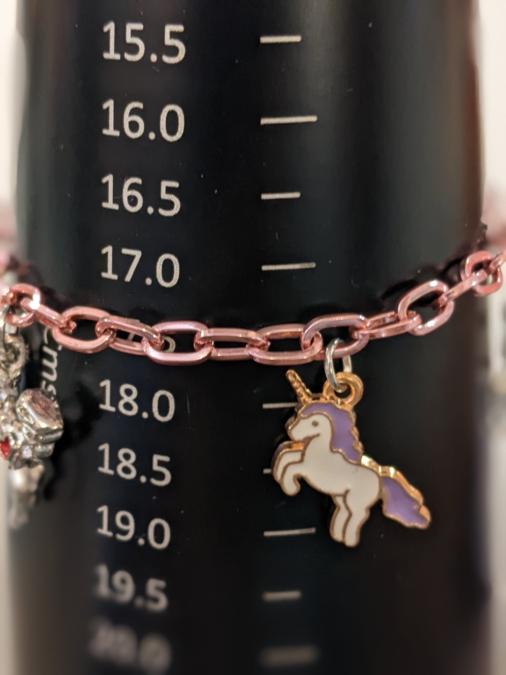 Frolicking Unicorn Charm Bracelet Charm Bracelets Dragon & Wolf Designs