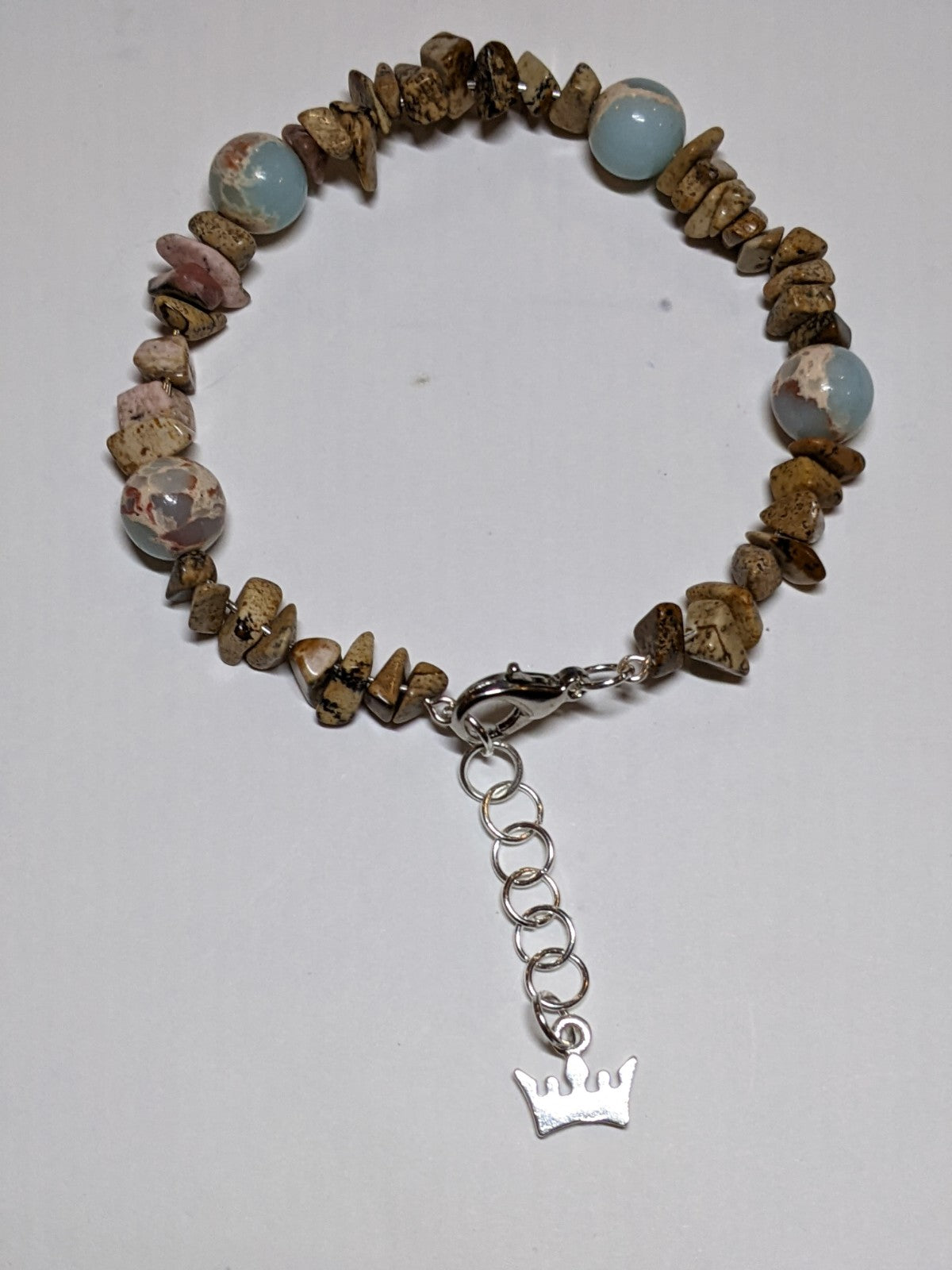Jasper Beaded Bracelet Beaded Bracelets Dragon & Wolf Designs