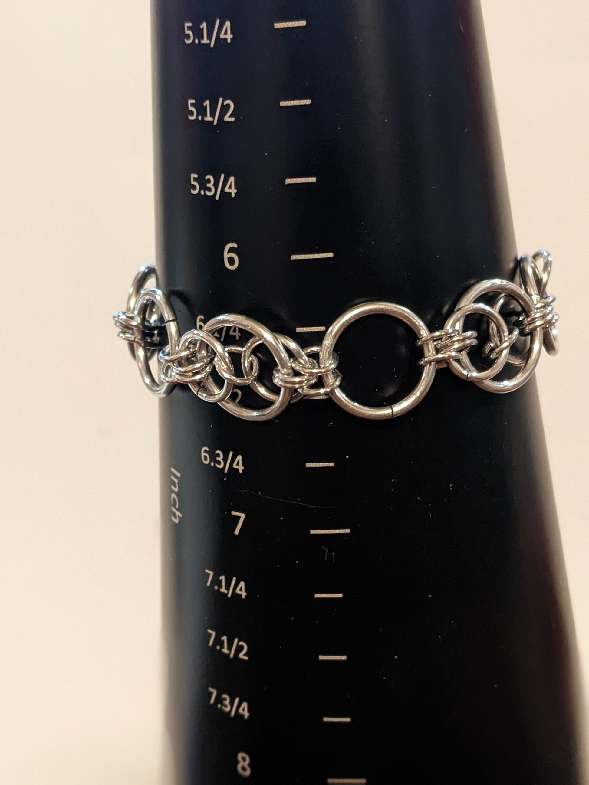 Moon Touched Chainmail Jewelry Set Chainmail Jewelry Sets Dragon & Wolf Designs