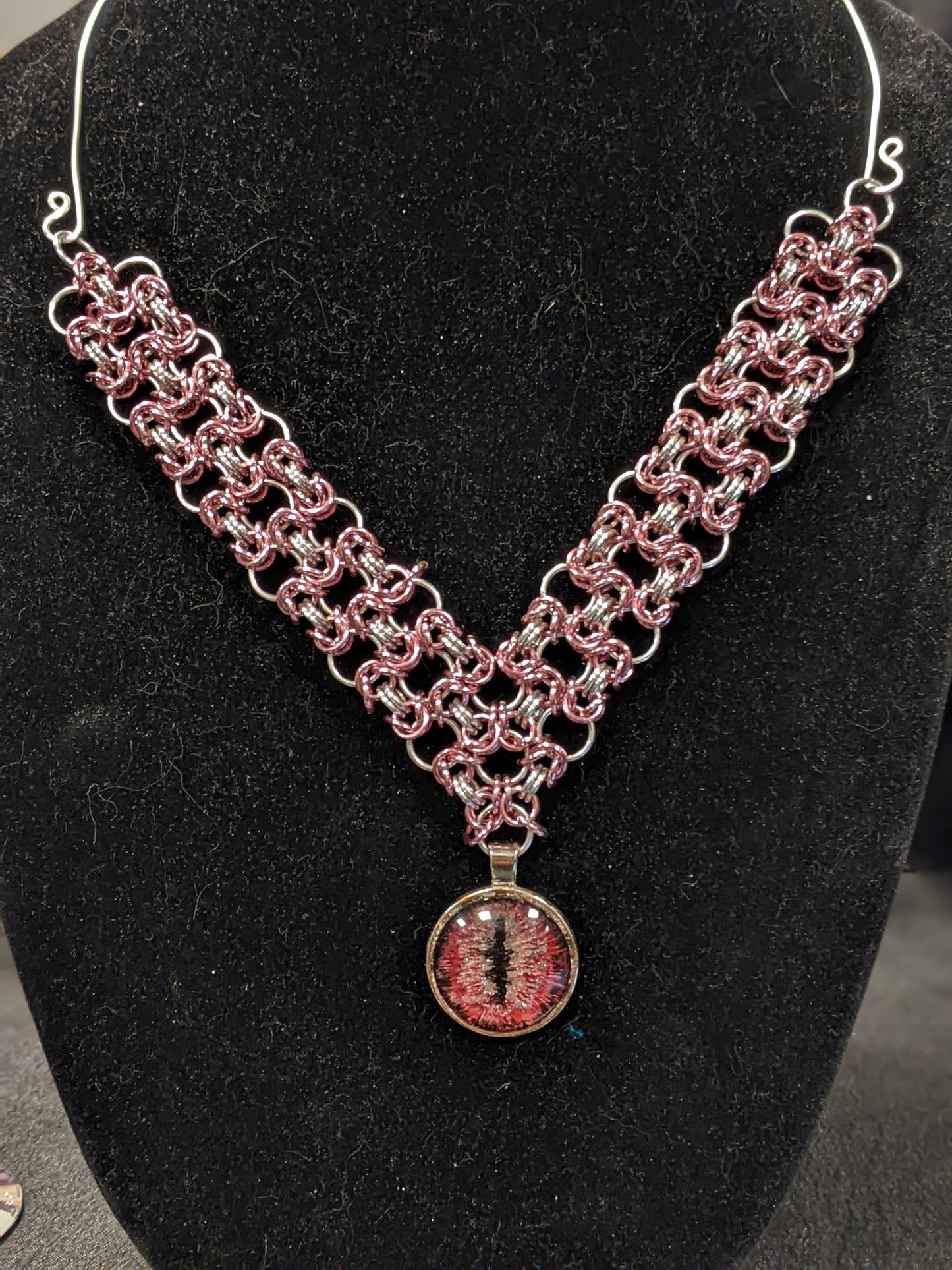 Byzantine Chainmail Statement Necklace Chainmail Necklaces Dragon & Wolf Designs