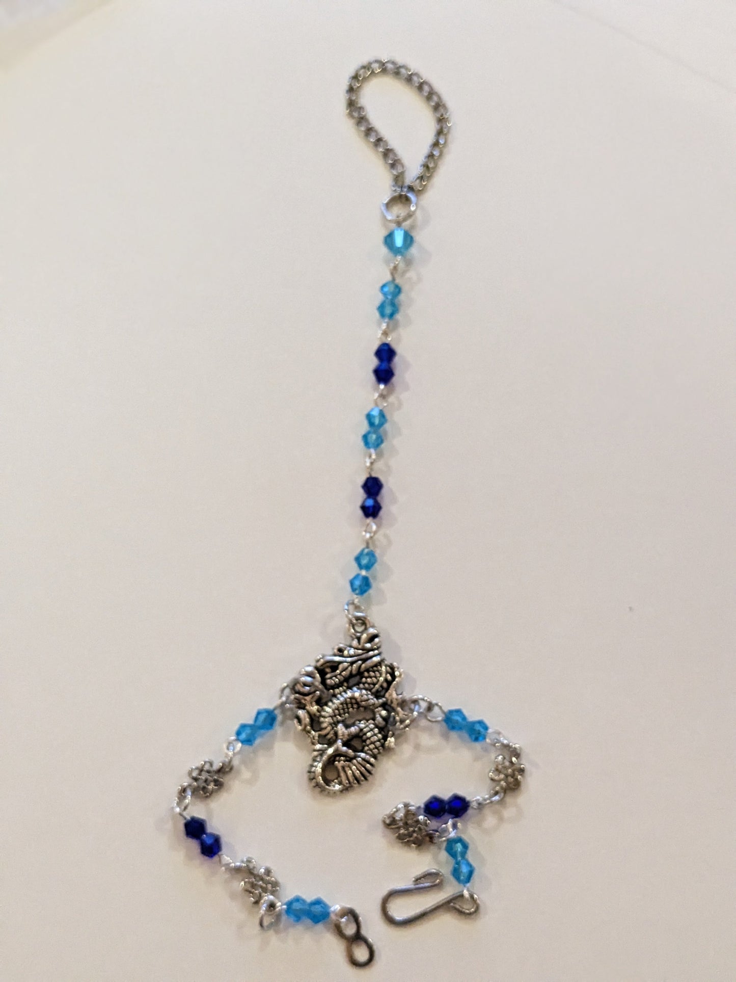 Beaded Hand Chain Bracelet