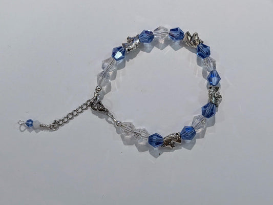 Sparkly Unicorn Beaded Bracelet