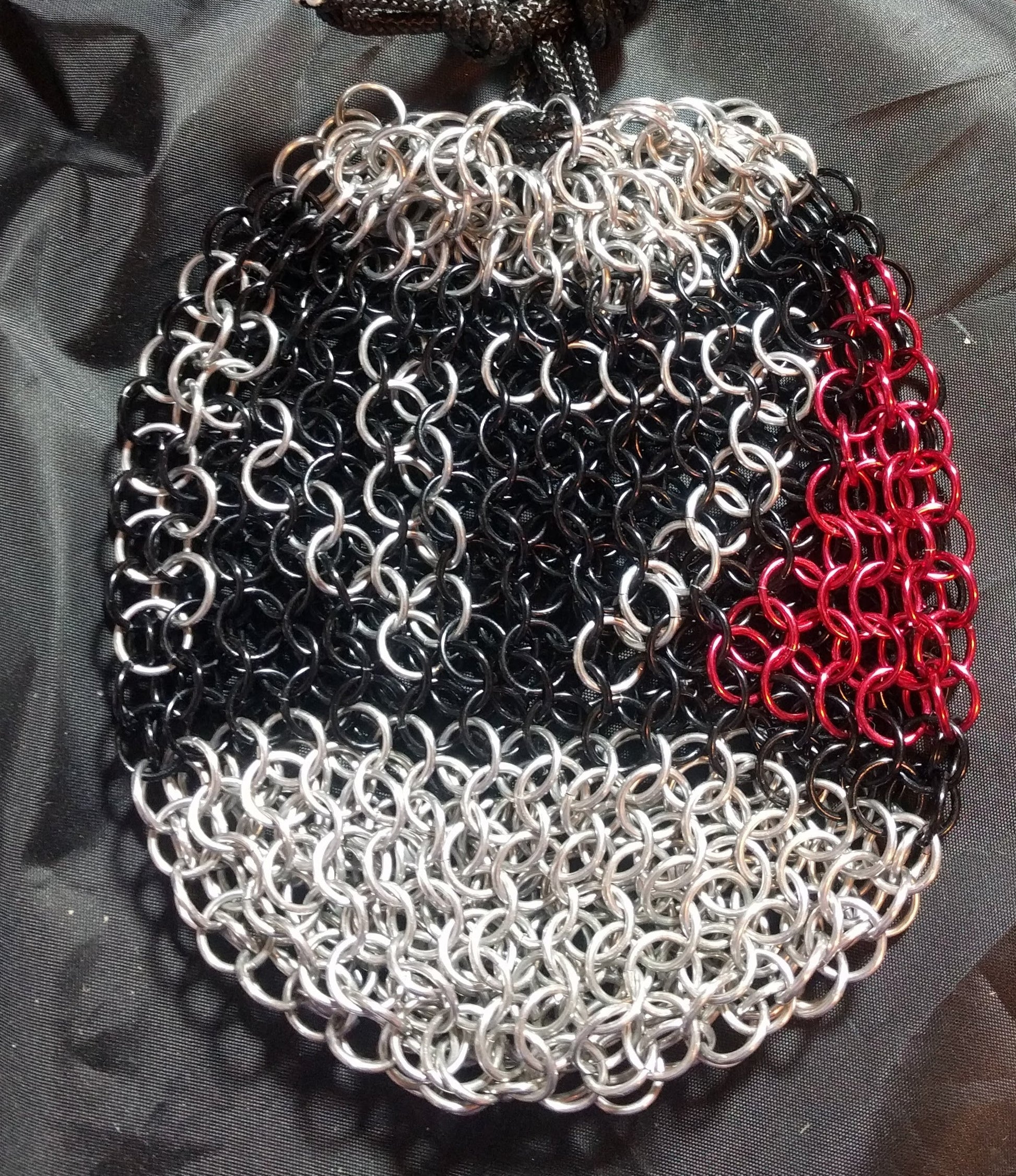 Chainmail dice bags Gaming Accessories Dragon & Wolf Designs N7