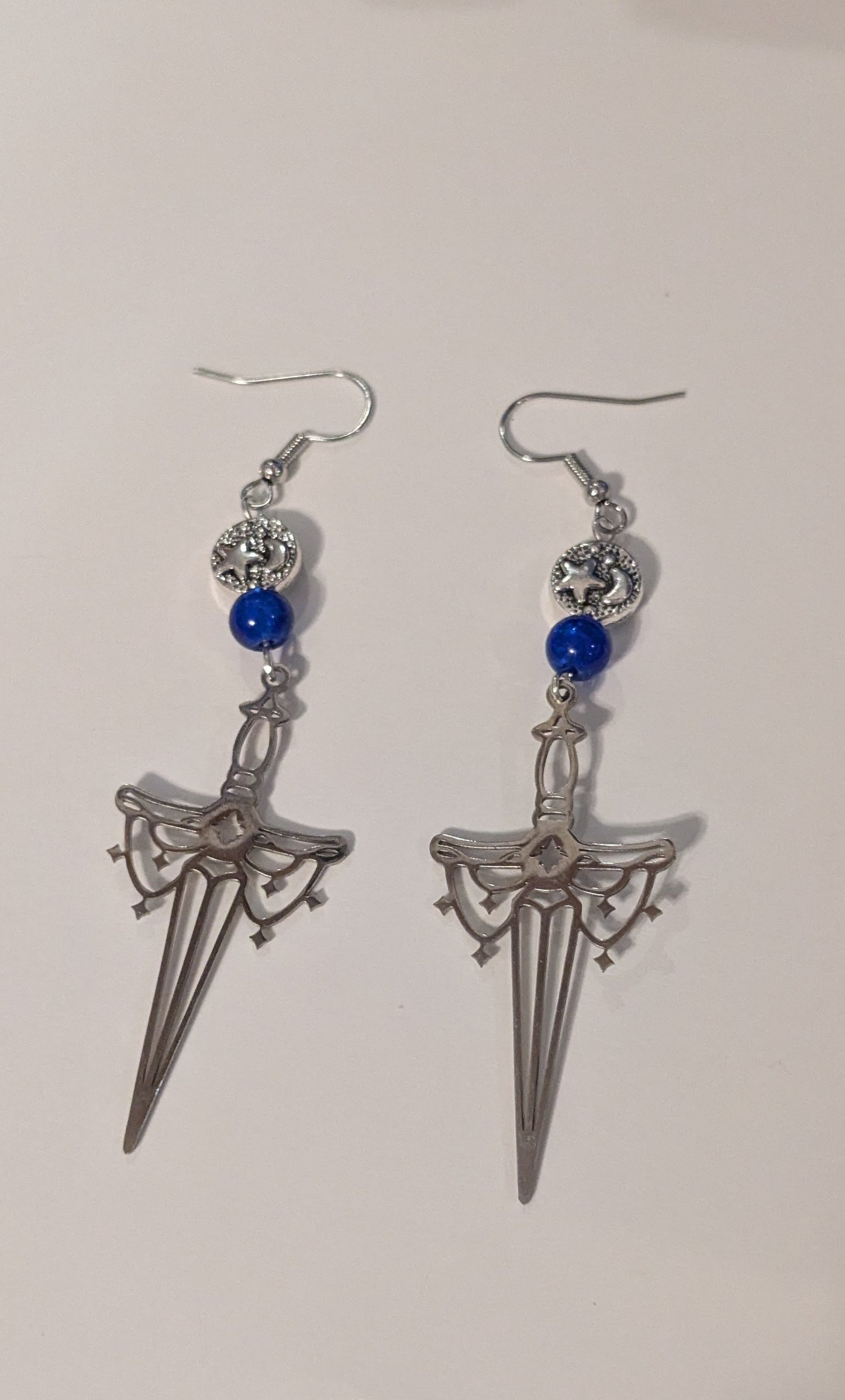 Fairy Sword Dangle Earrings