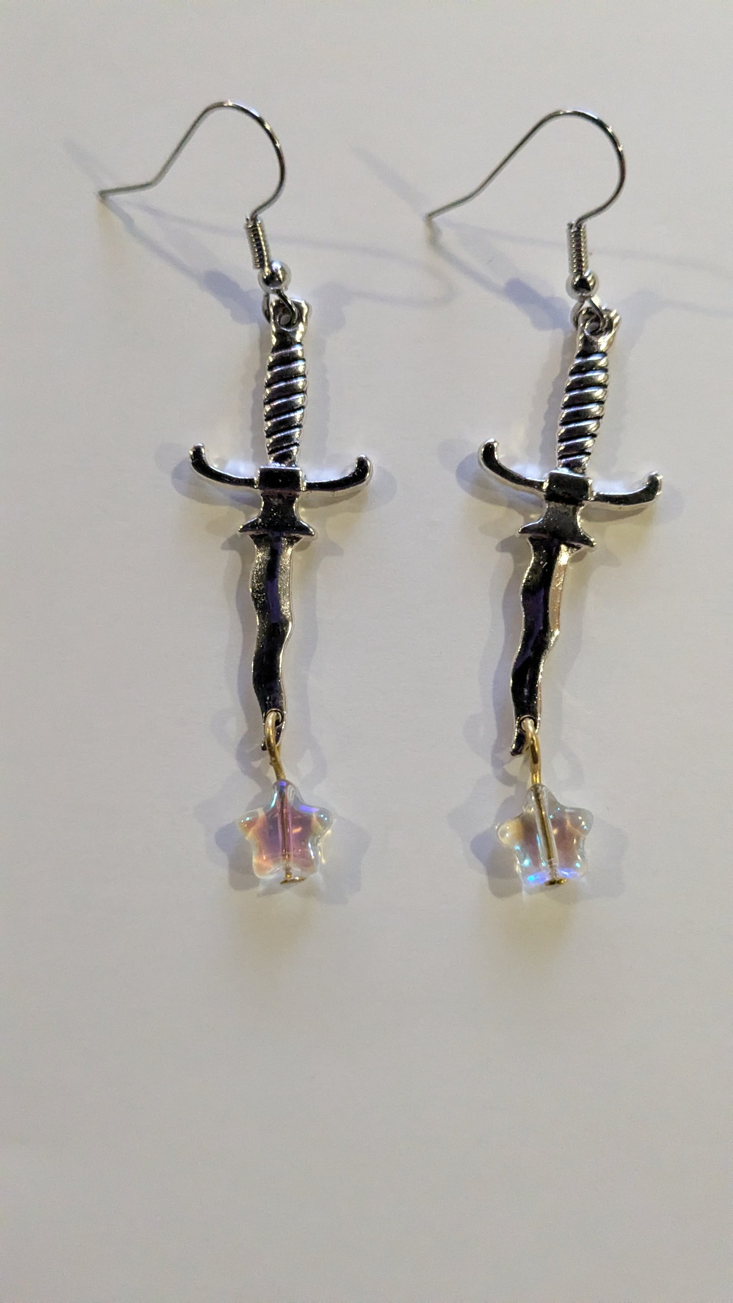 Magical Dagger Dangle Earrings