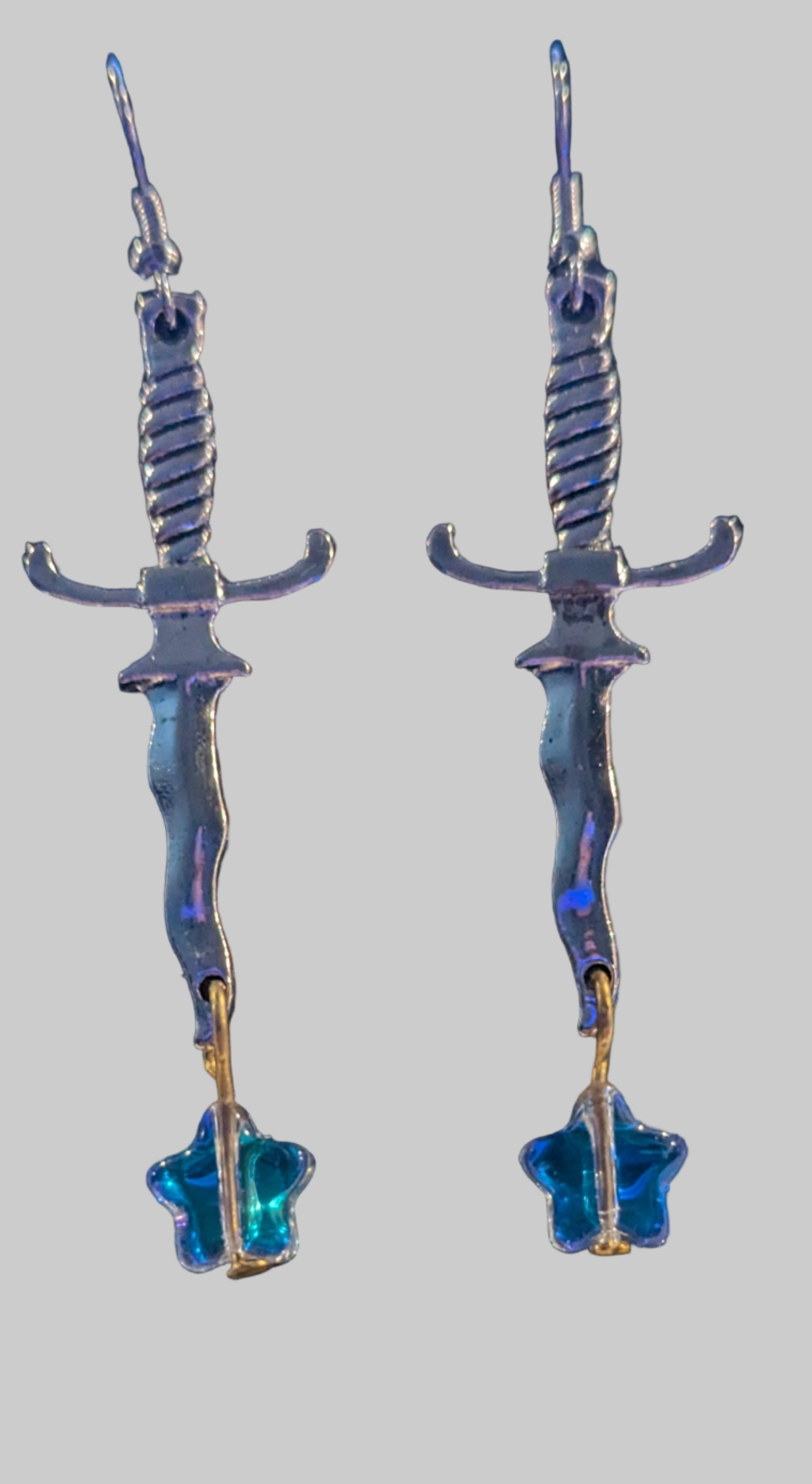 Magical Dagger Dangle Earrings
