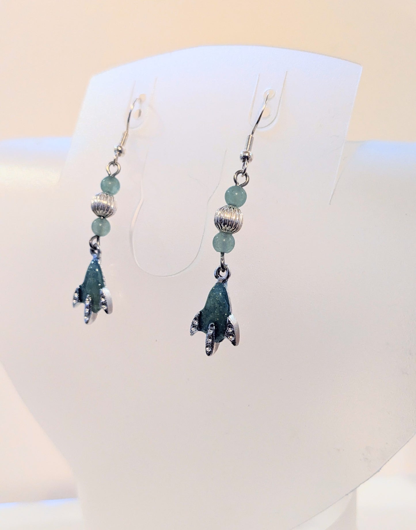 Sparkling Starship Dangle Earrings