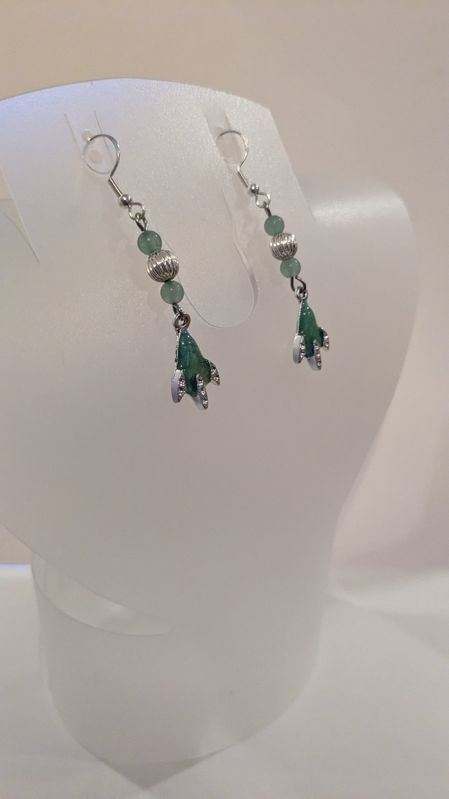 Sparkling Starship Dangle Earrings