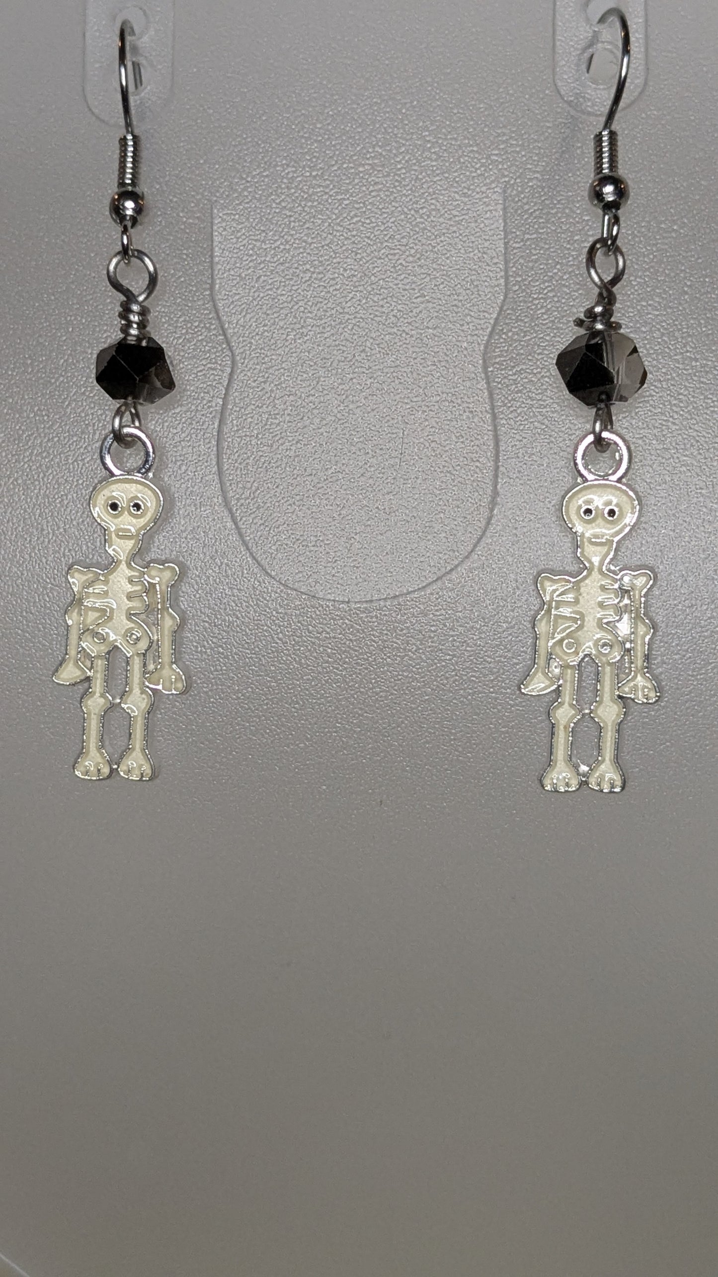 Spooky Skeleton Dangle Earrings