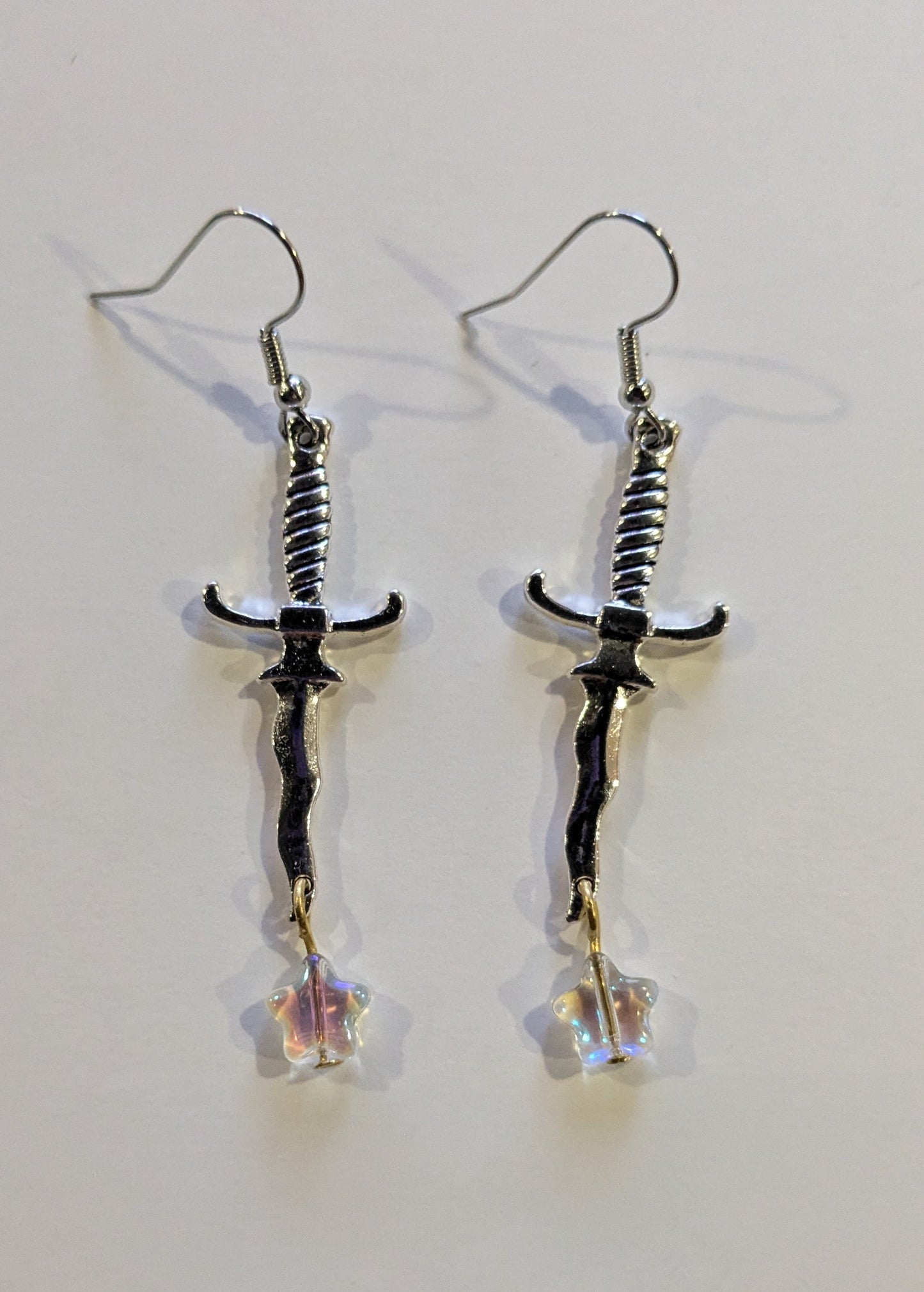 Magical Dagger Dangle Earrings