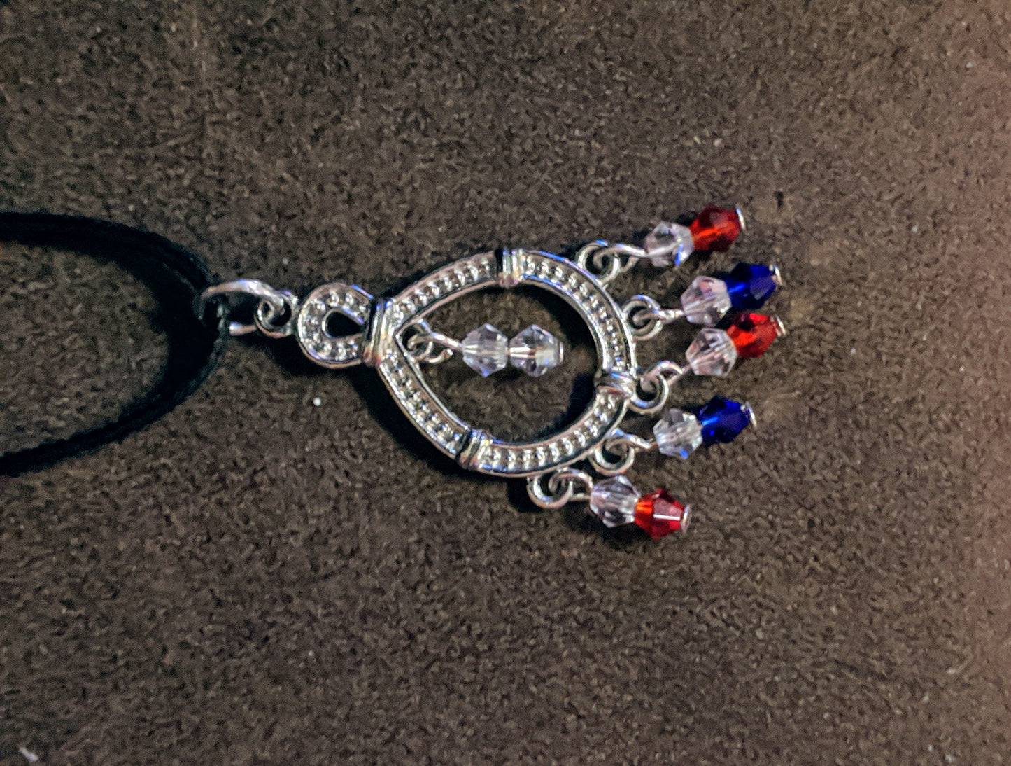 Pretty Beaded Pendant Pendants Dragon & Wolf Designs   