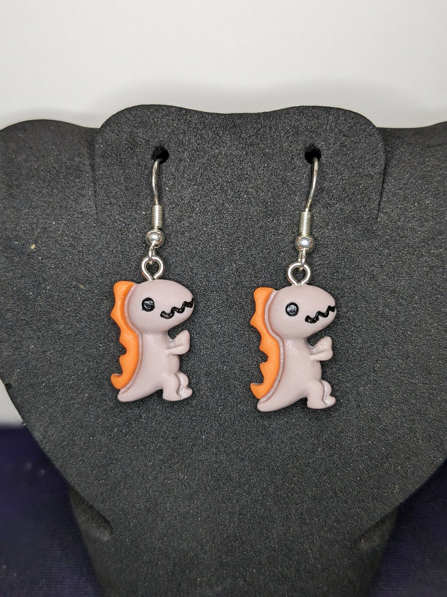 Jurassic Cute Dinosaur Dangle Earrings