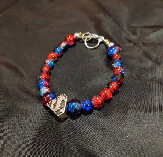 Super Beaded Bracelet Fantasy/SciFi Jewelry Dragon & Wolf Designs   