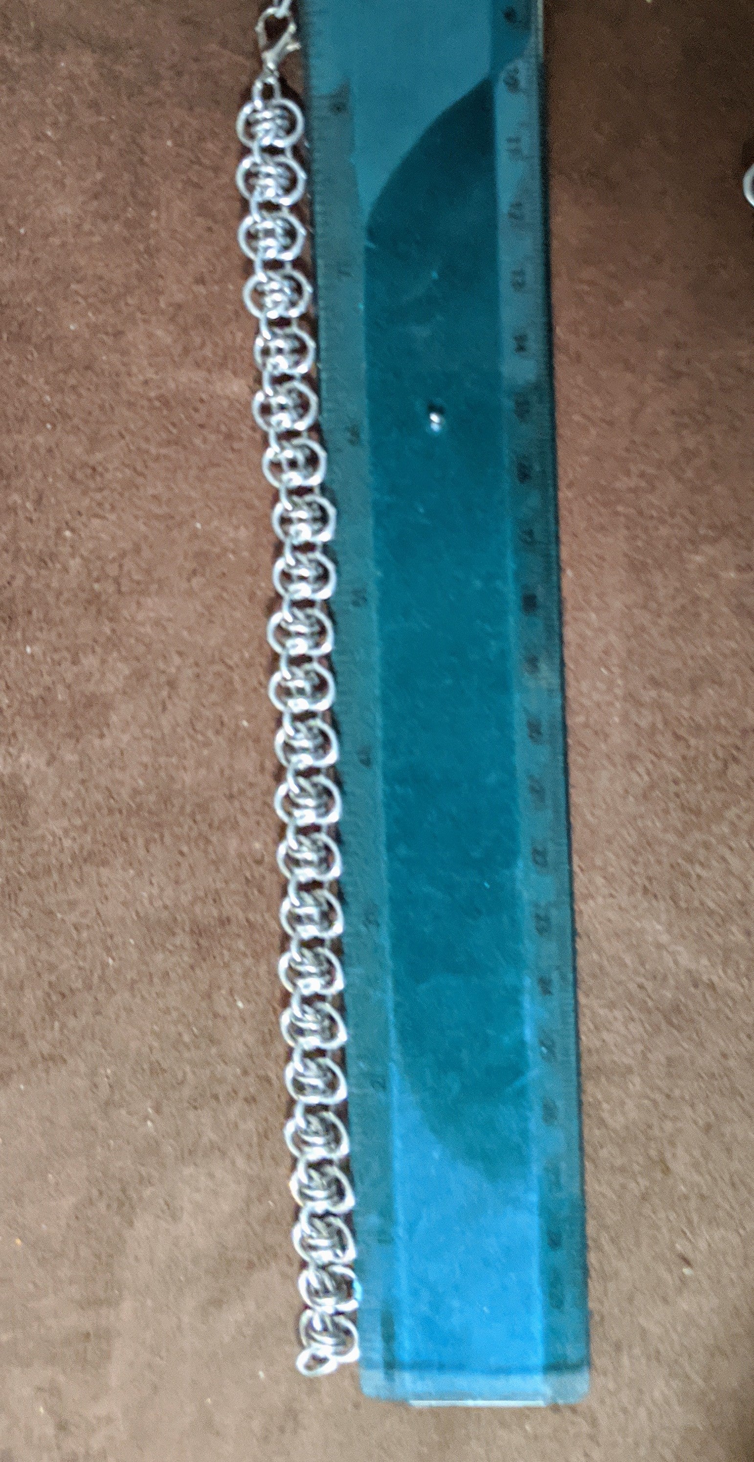 Chainmail anklets Chainmail Anklets Dragon & Wolf Designs   