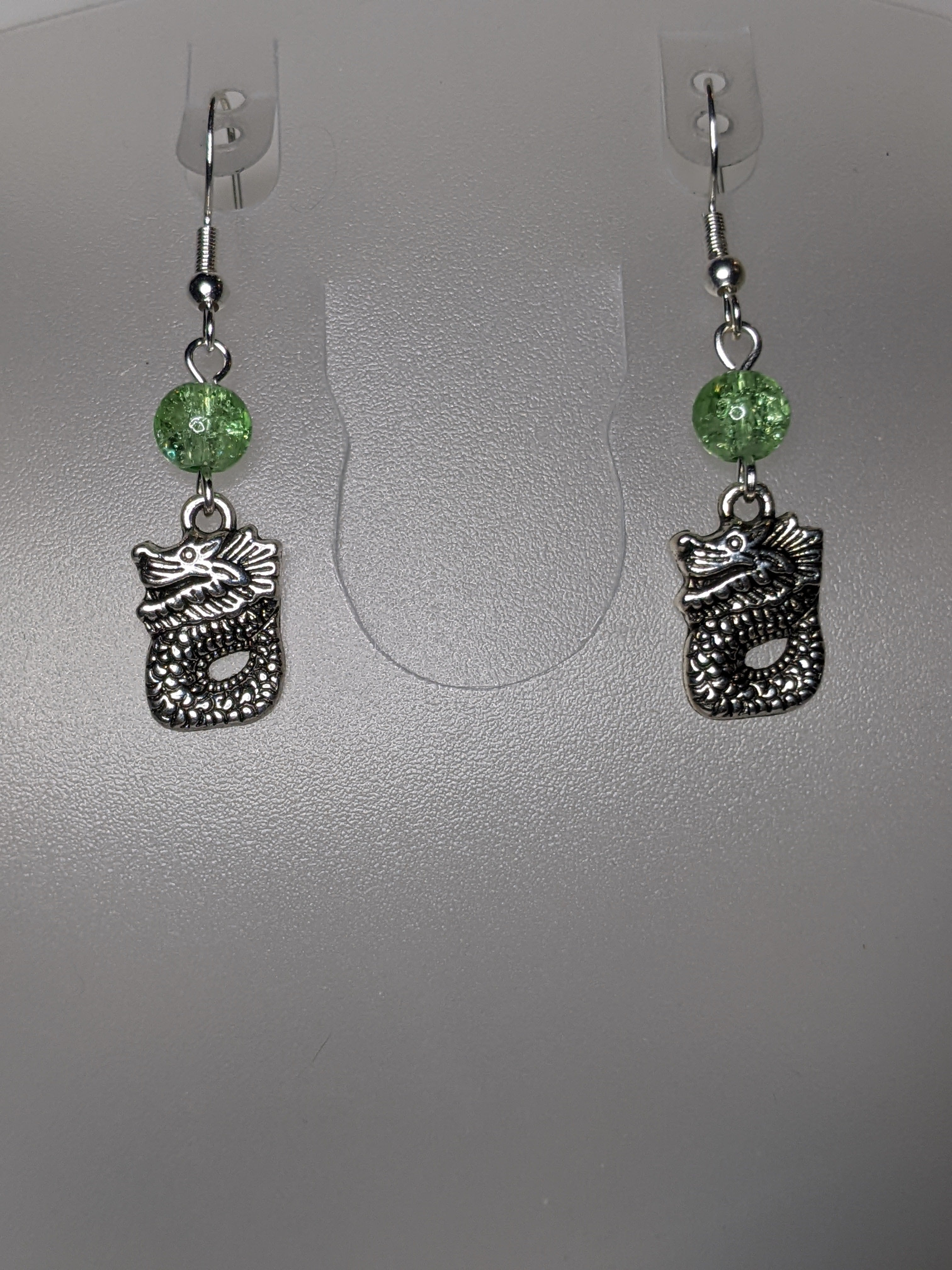 Dragon Dangle Earrings