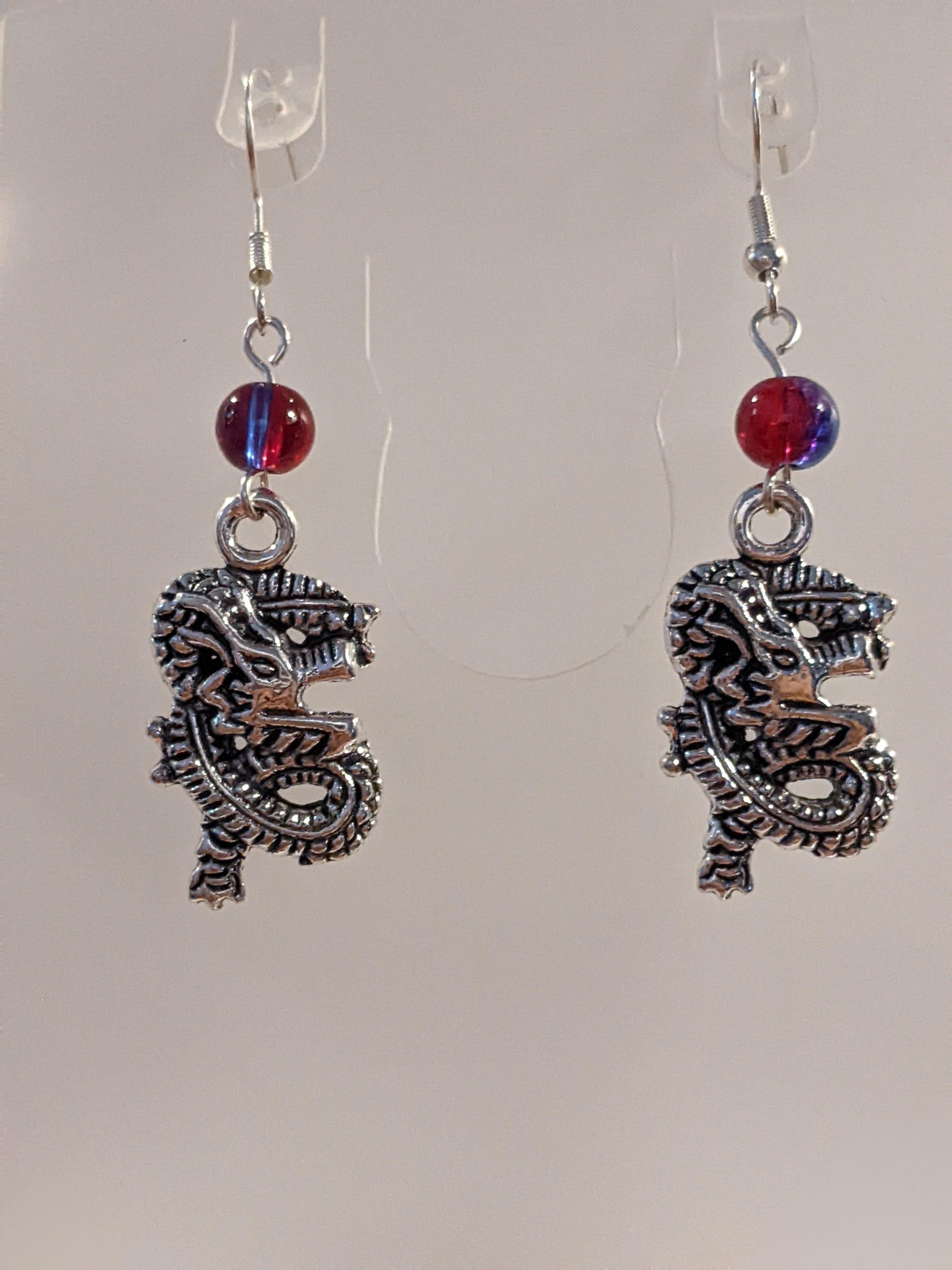 Dragon Dangle Earrings