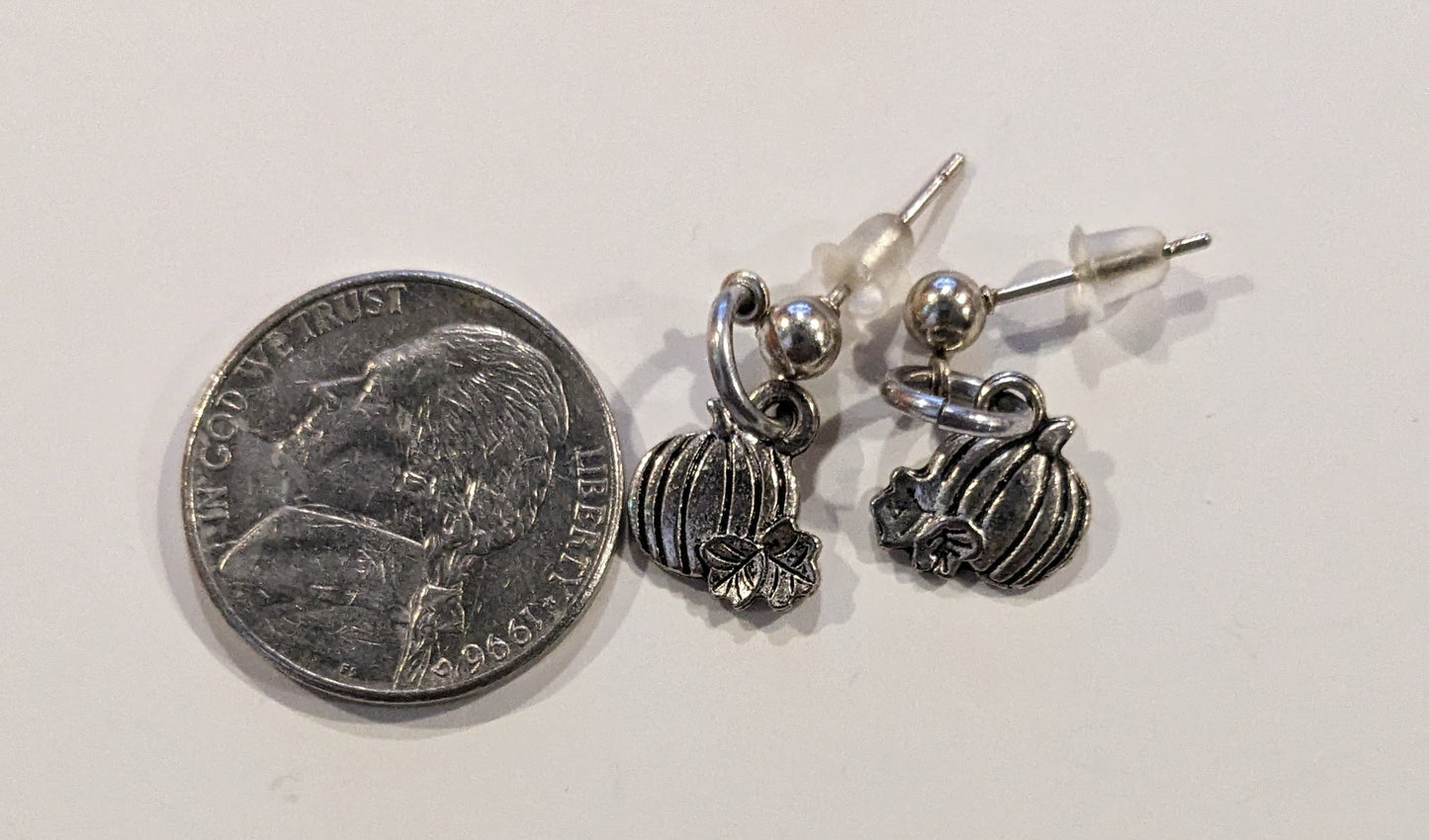 Pumpkin Halloween Fall Autumn Earrings