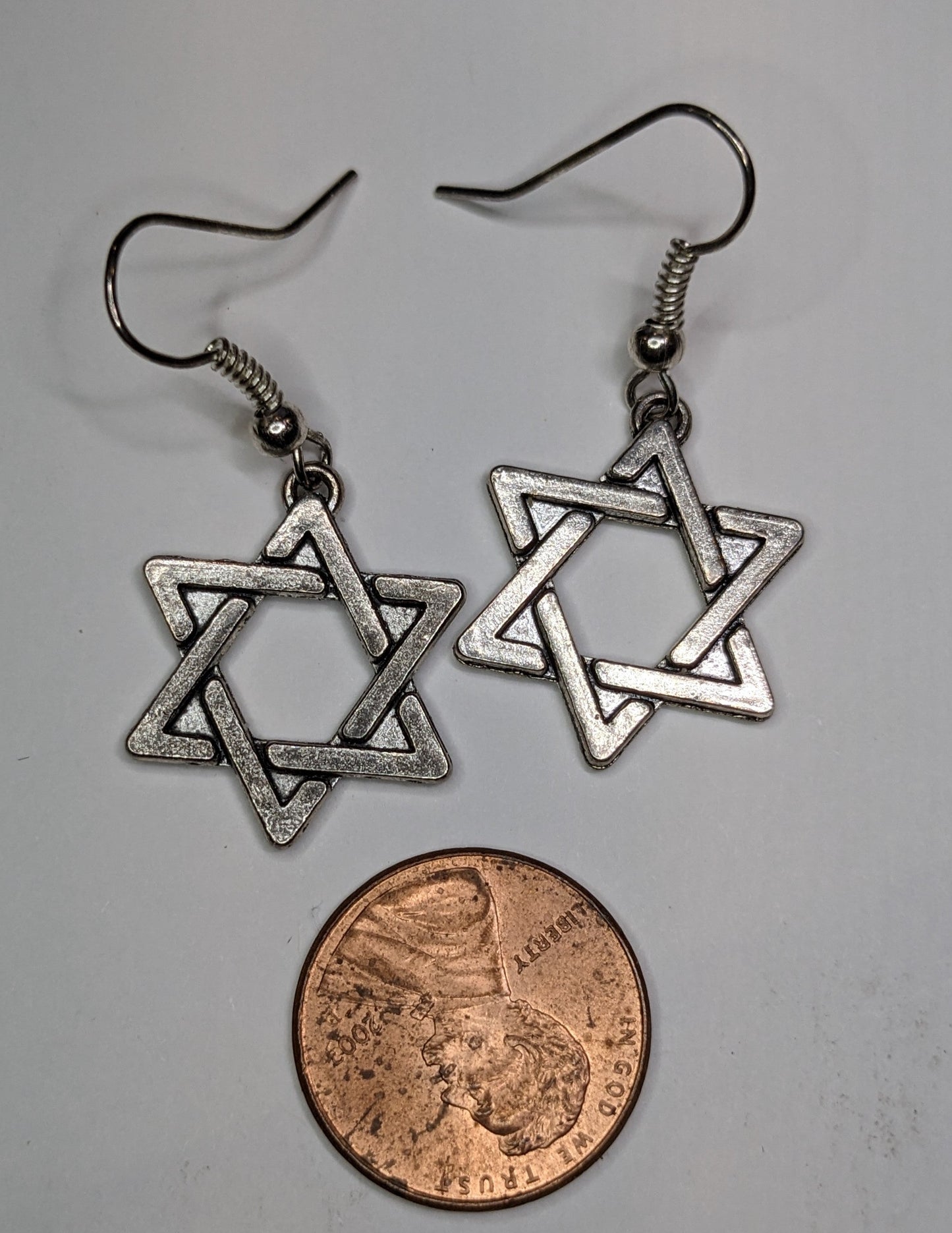 Star of David Earrings