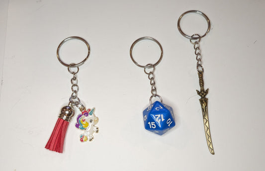 Geeky Quirky Keychains