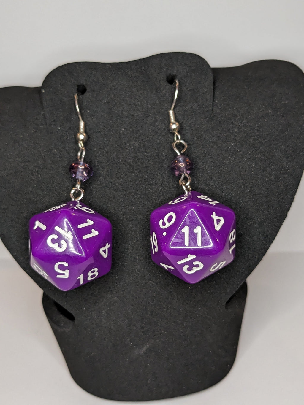 D20 Dangle Earrings