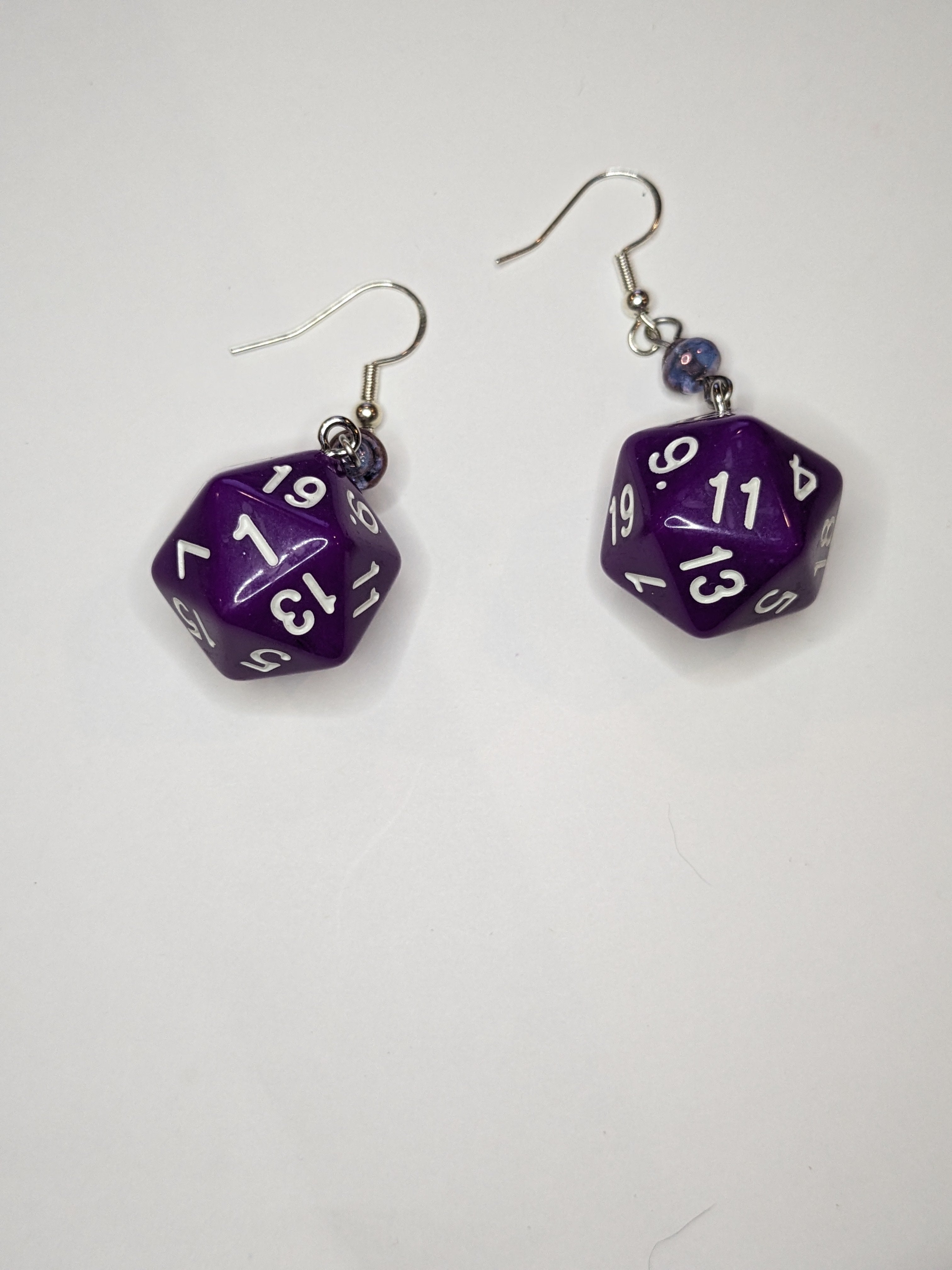 D20 Dangle Earrings