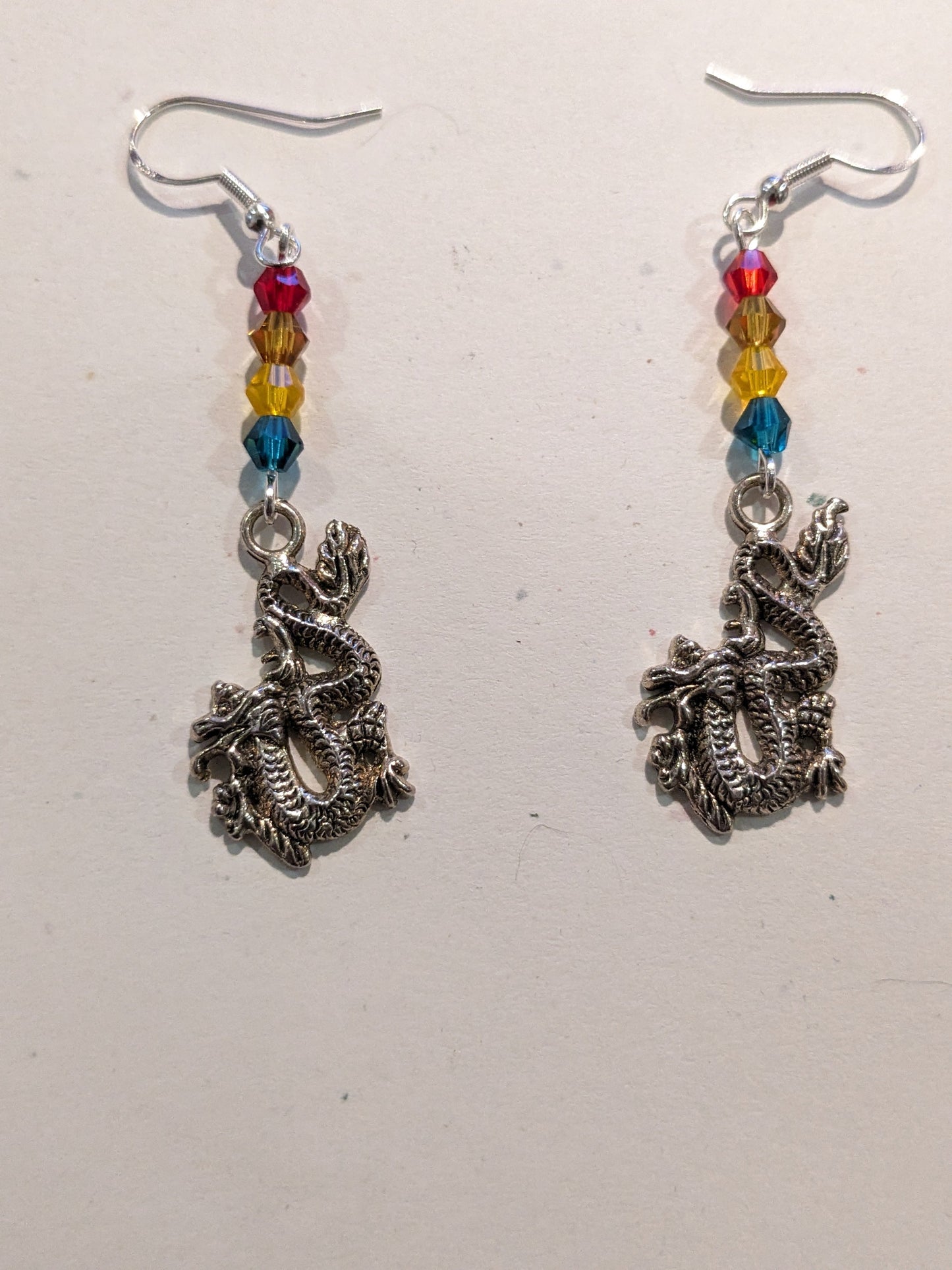 Dragon Dangle Earrings