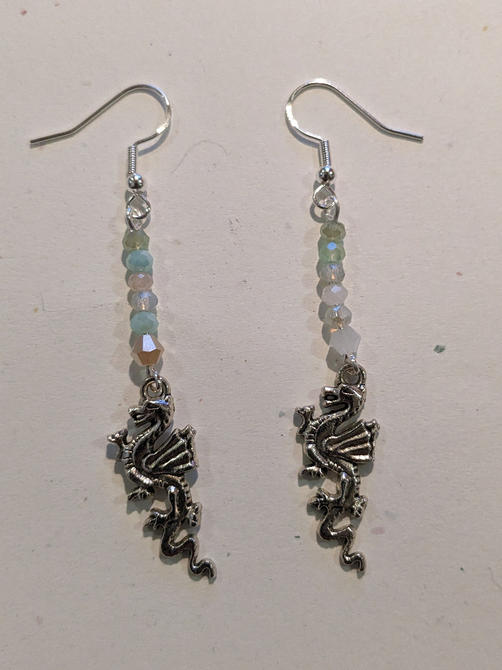 Dragon Dangle Earrings