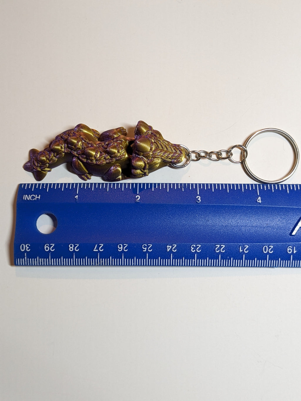 Cute Cuddly 3D Printed Dragon Key Chains