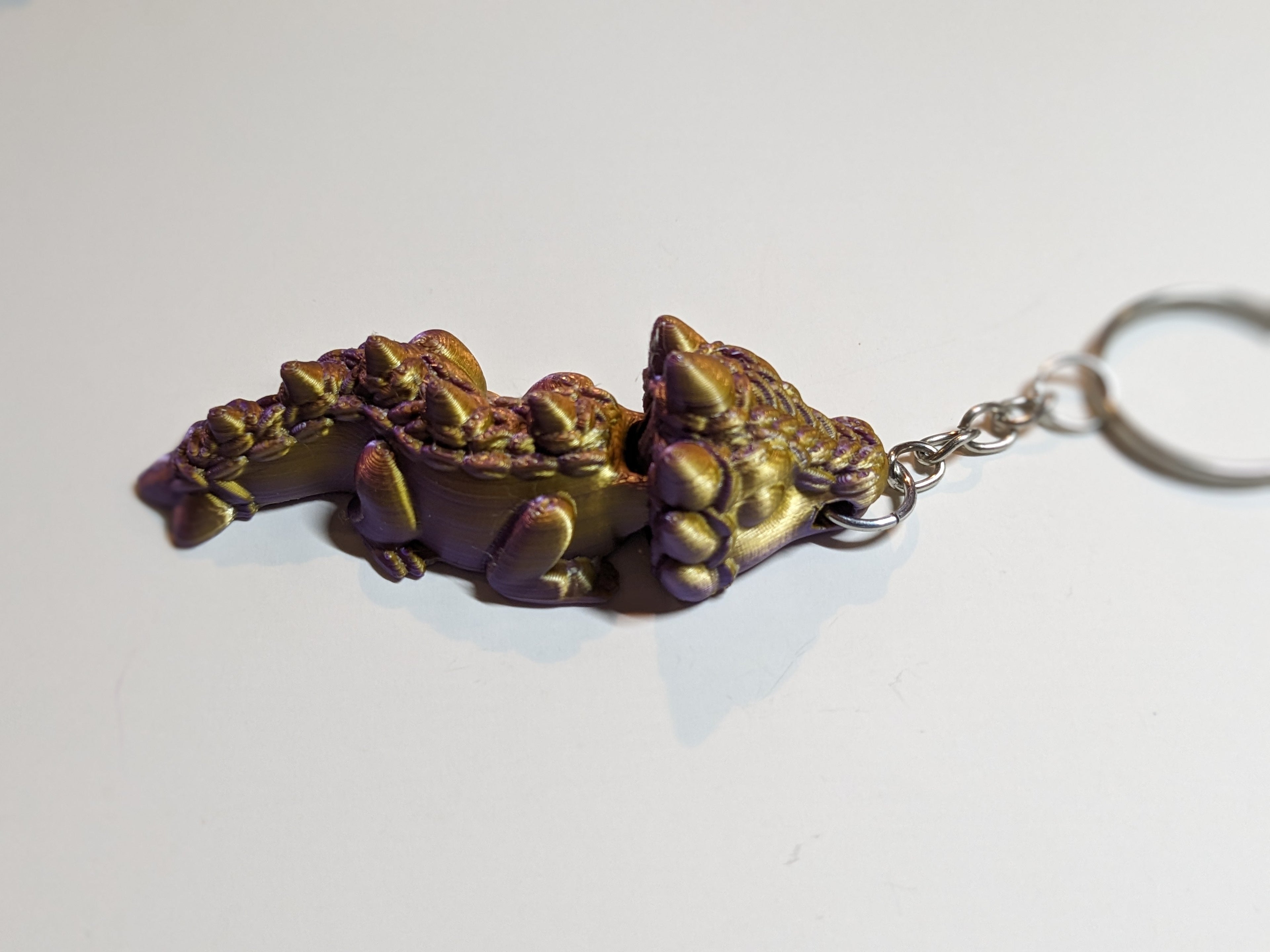 Cute Cuddly 3D Printed Dragon Key Chains