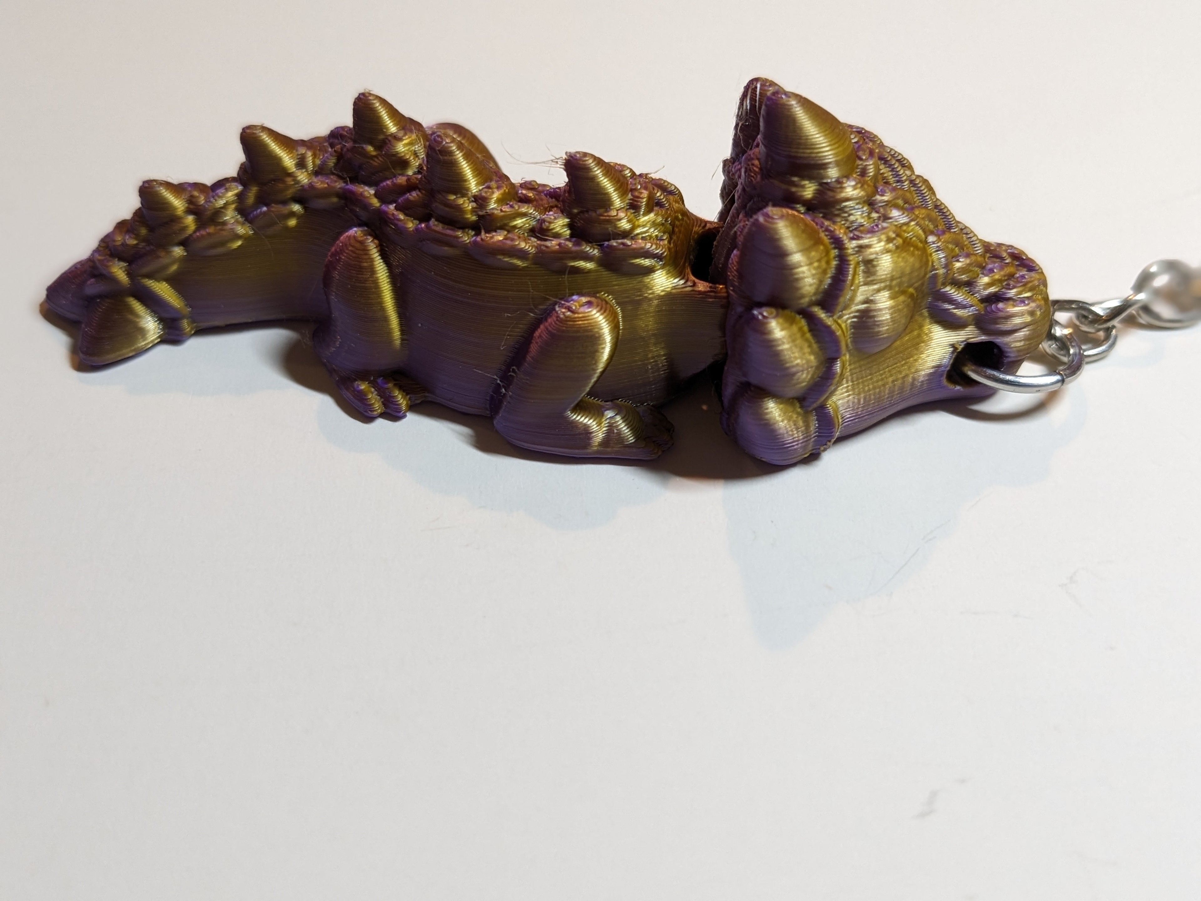 Cute Cuddly 3D Printed Dragon Key Chains