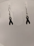 Awareness Ribbon Dangle Earrings Dangle Earrings Dragon & Wolf Designs   