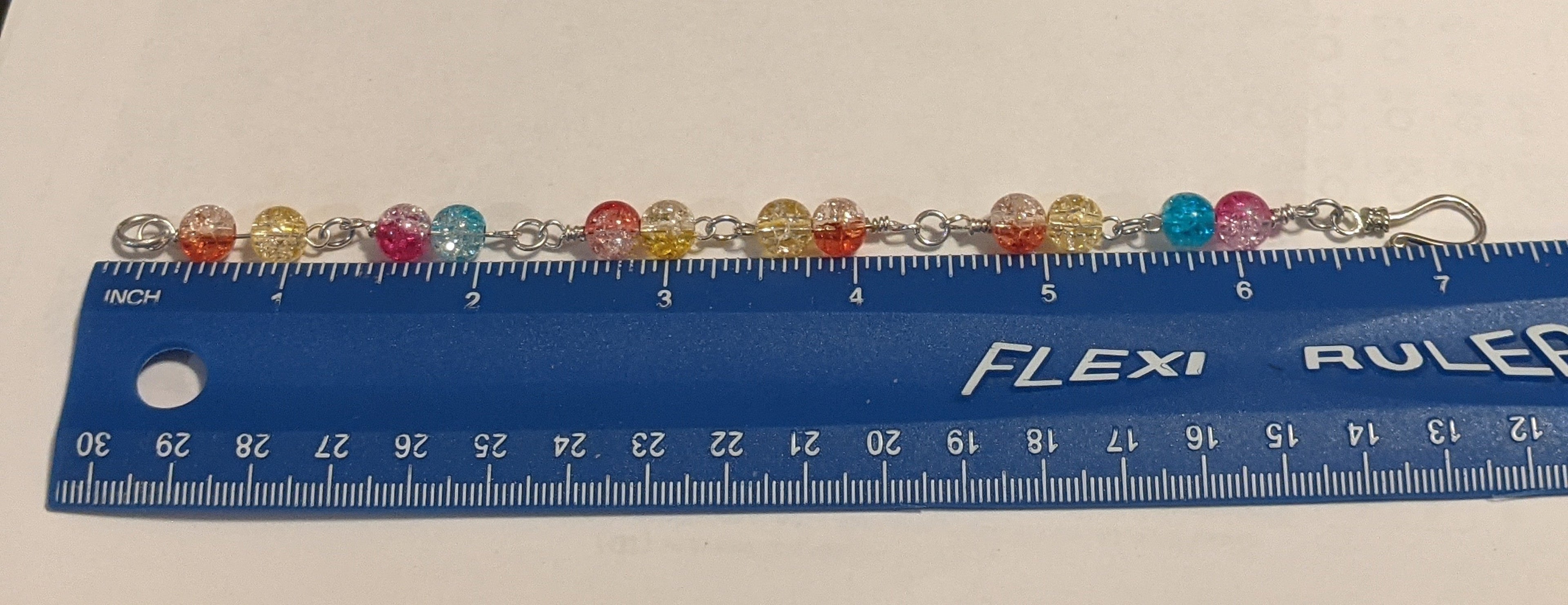 Beaded Link Bracelet Beaded Bracelets Dragon & Wolf Designs   