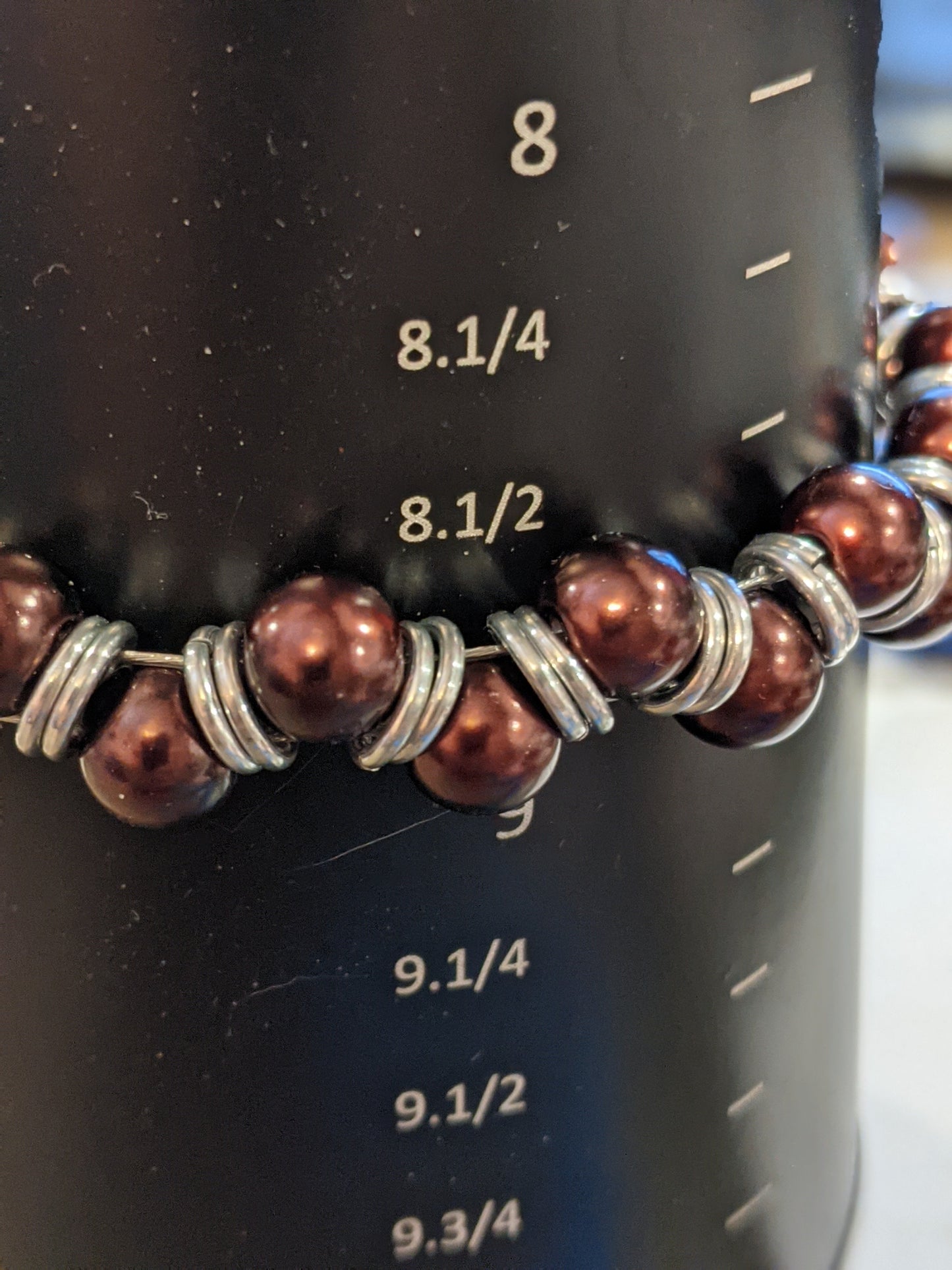 Goddess Bracelet Beaded Bracelets Dragon & Wolf Designs Purple larger  