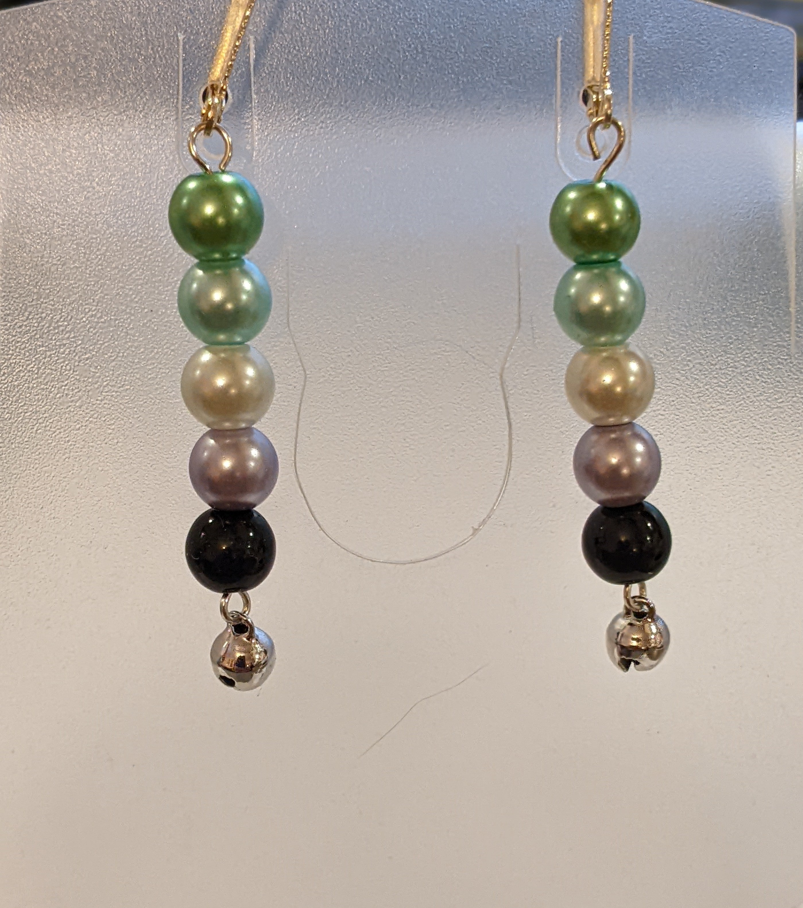 Beaded Dangle Earrings Beaded Earrings Dragon & Wolf Designs   